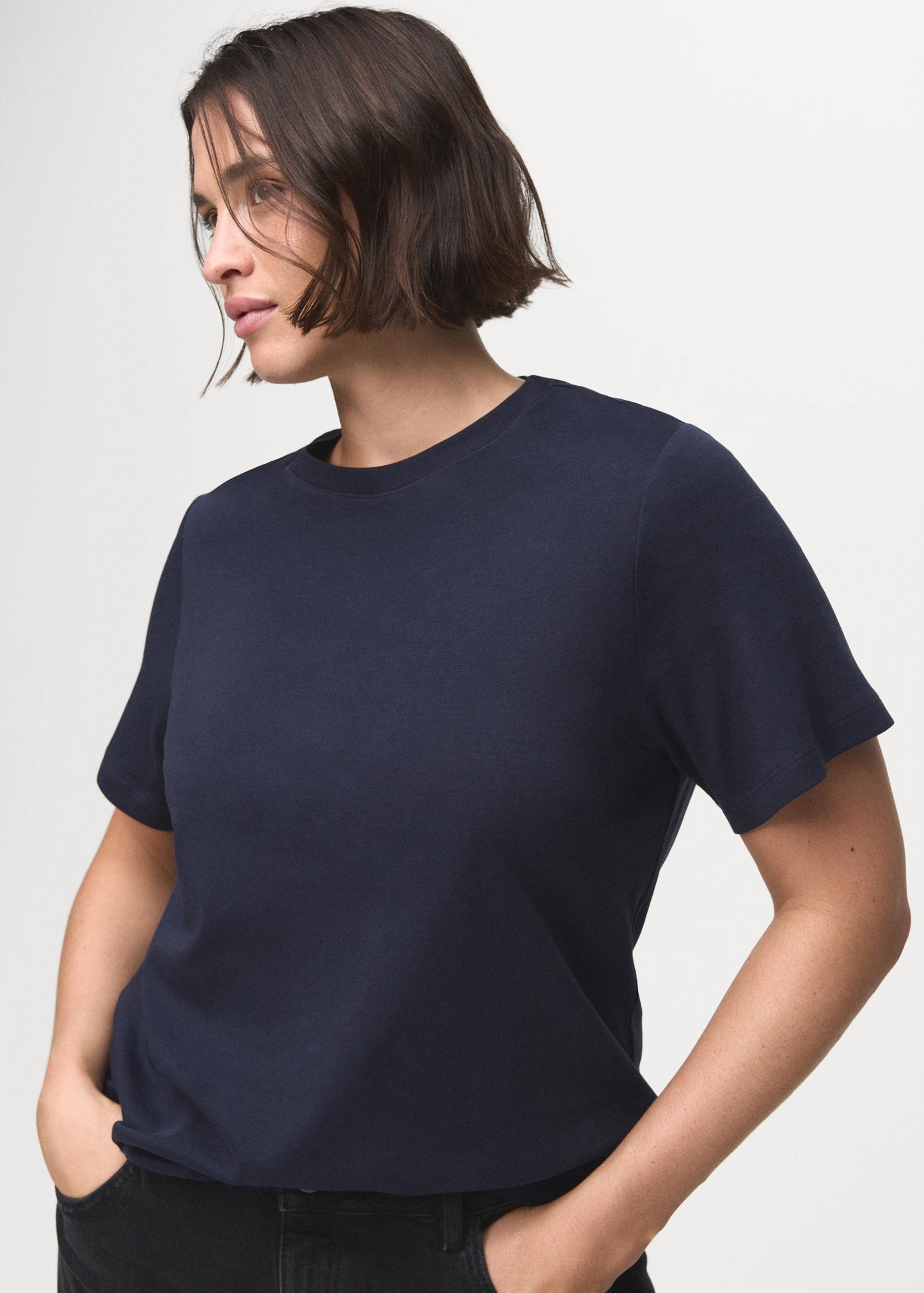 Cotton Short Sleeved T Shirt