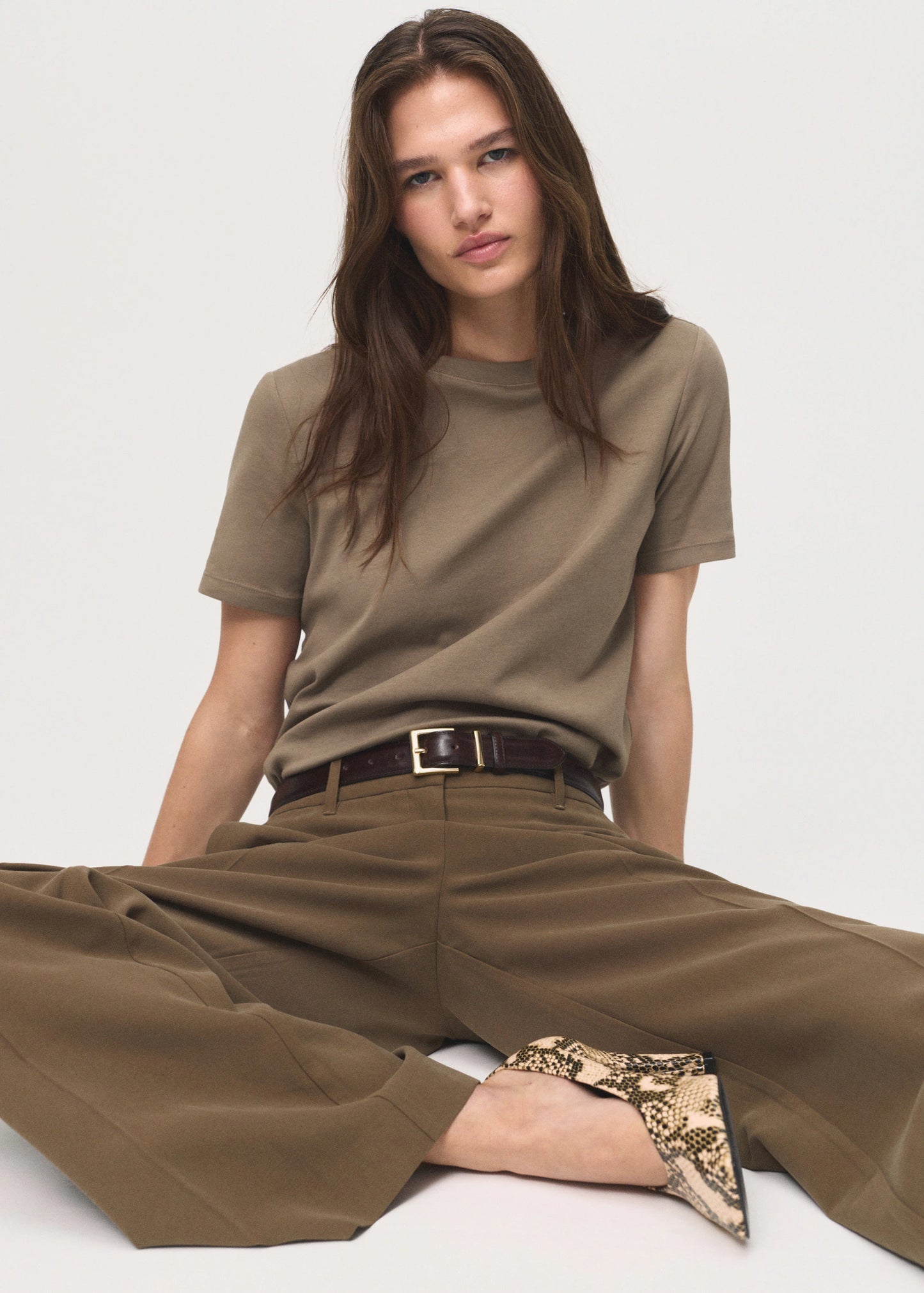 Cotton Short Sleeved T Shirt