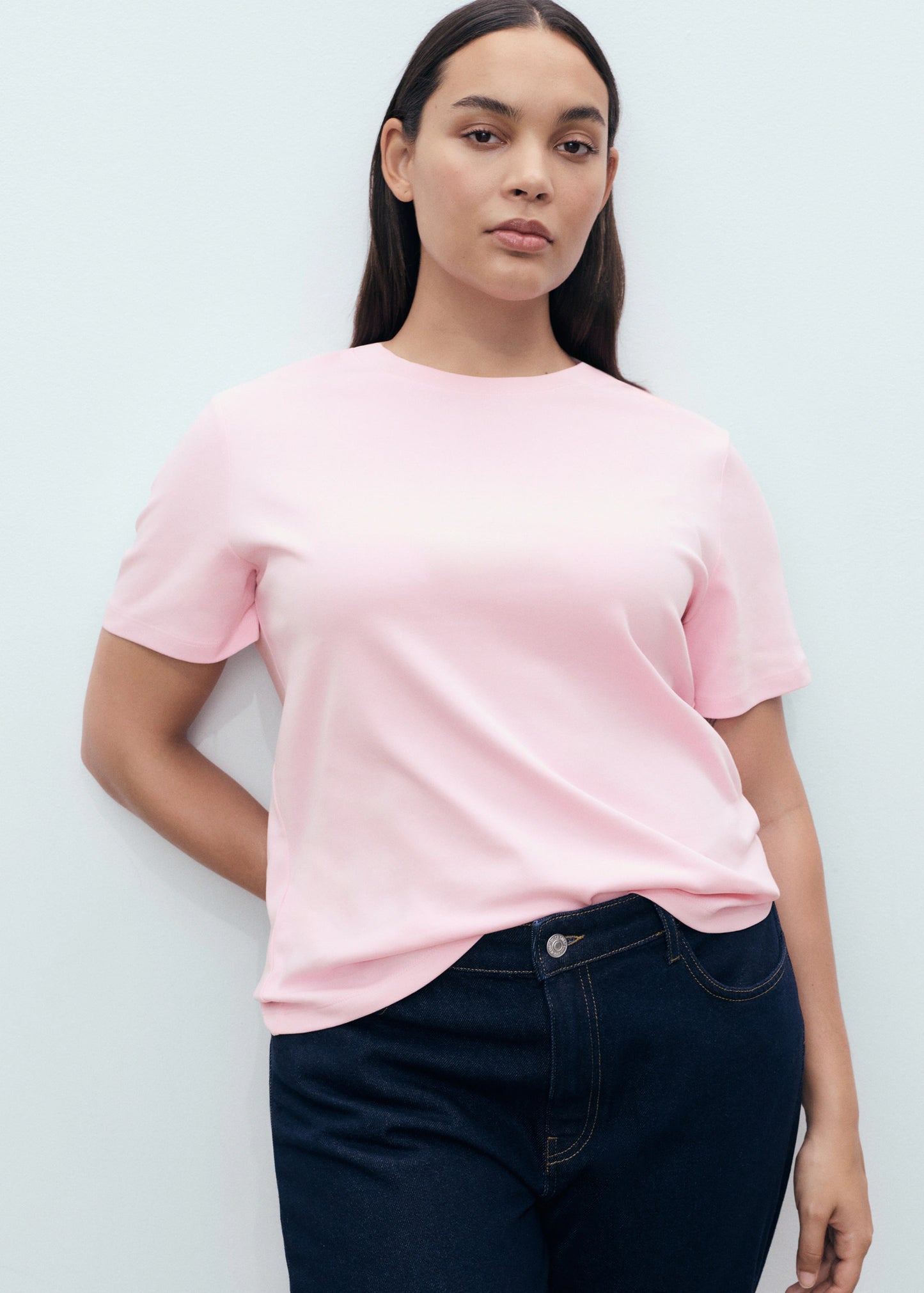 Cotton Short Sleeved T Shirt