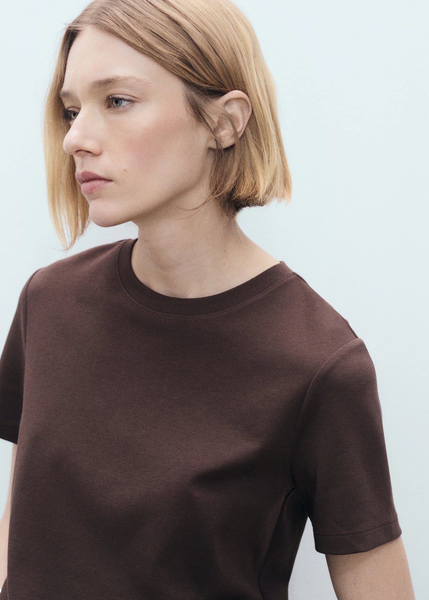 Cotton Short Sleeved T Shirt