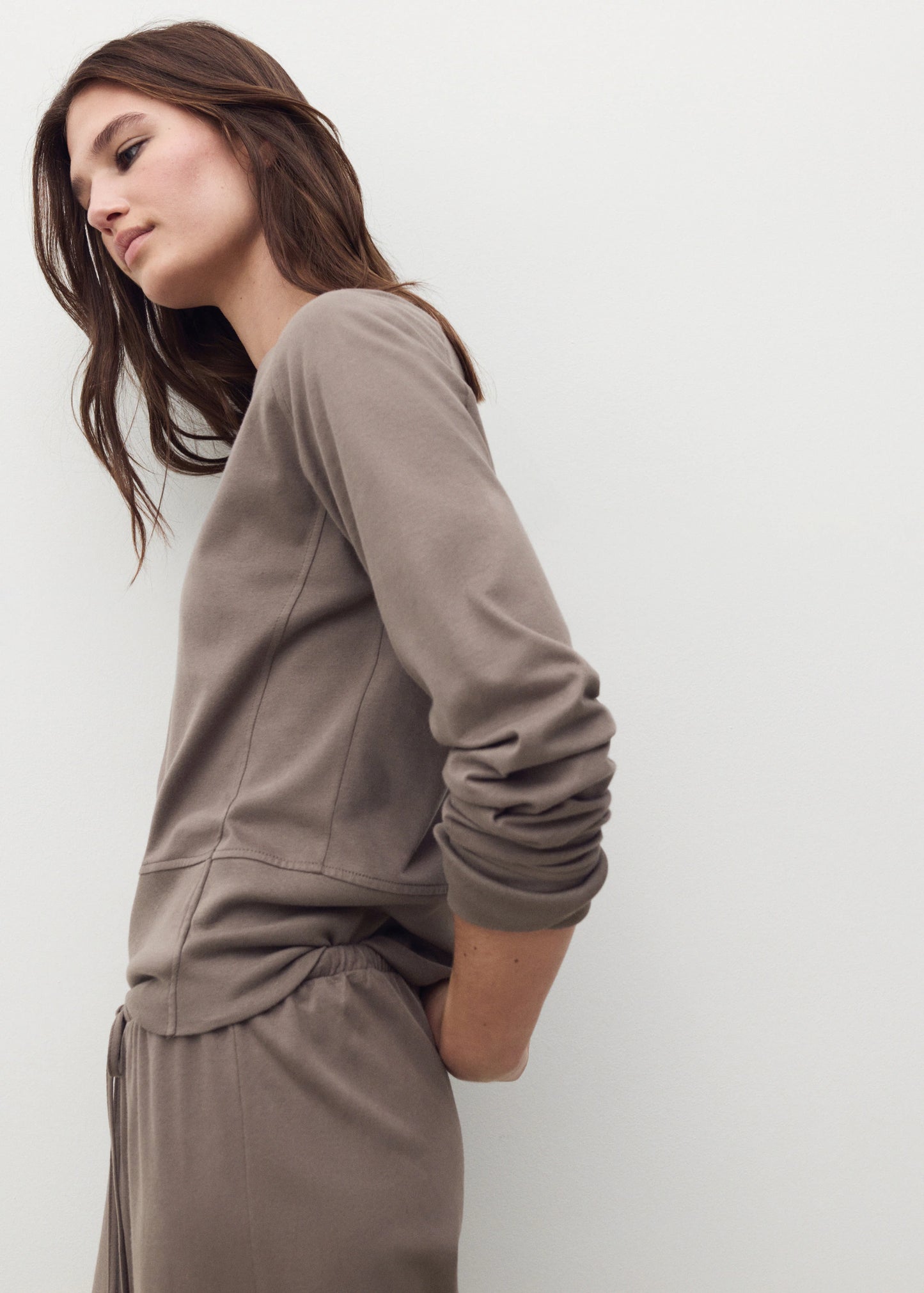 Cotton Sweatshirt With Soft Finish