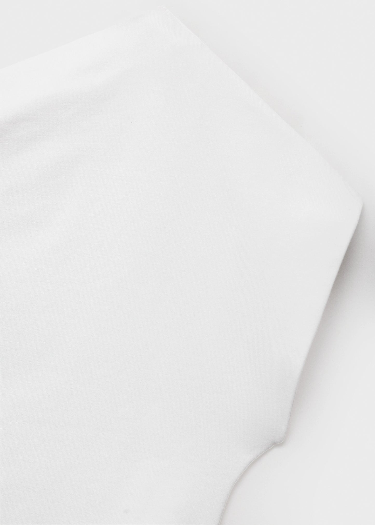 Cotton Top With Asymmetrical Neckline