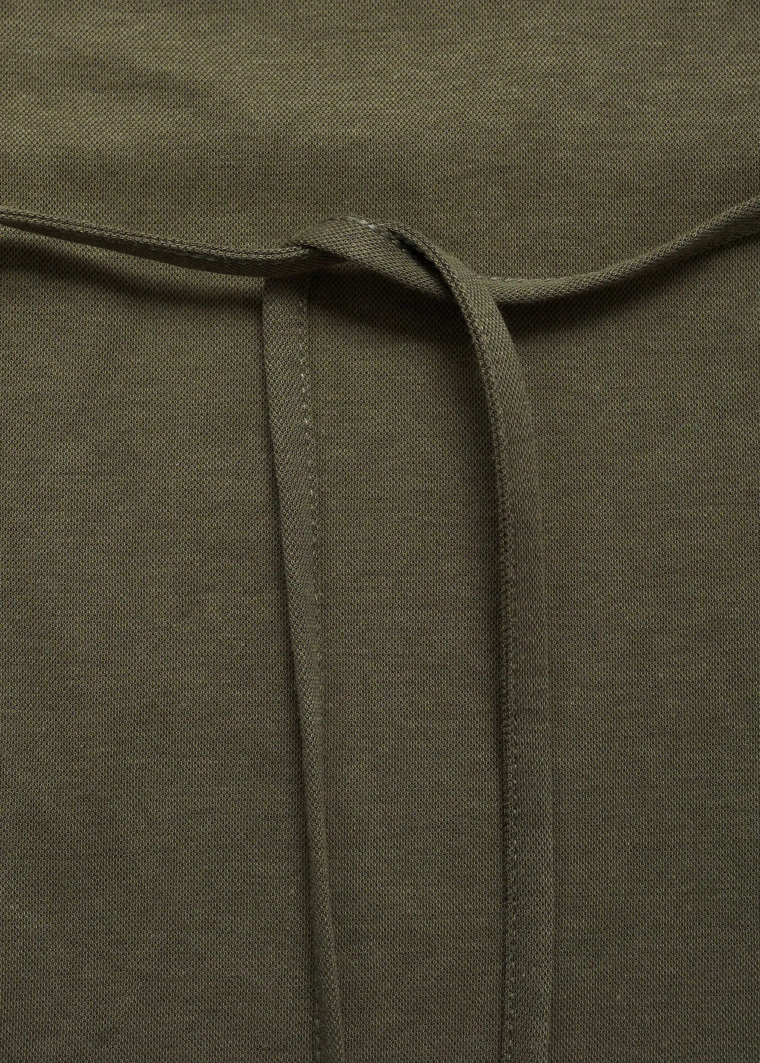 Cotton Top With Waist Tie