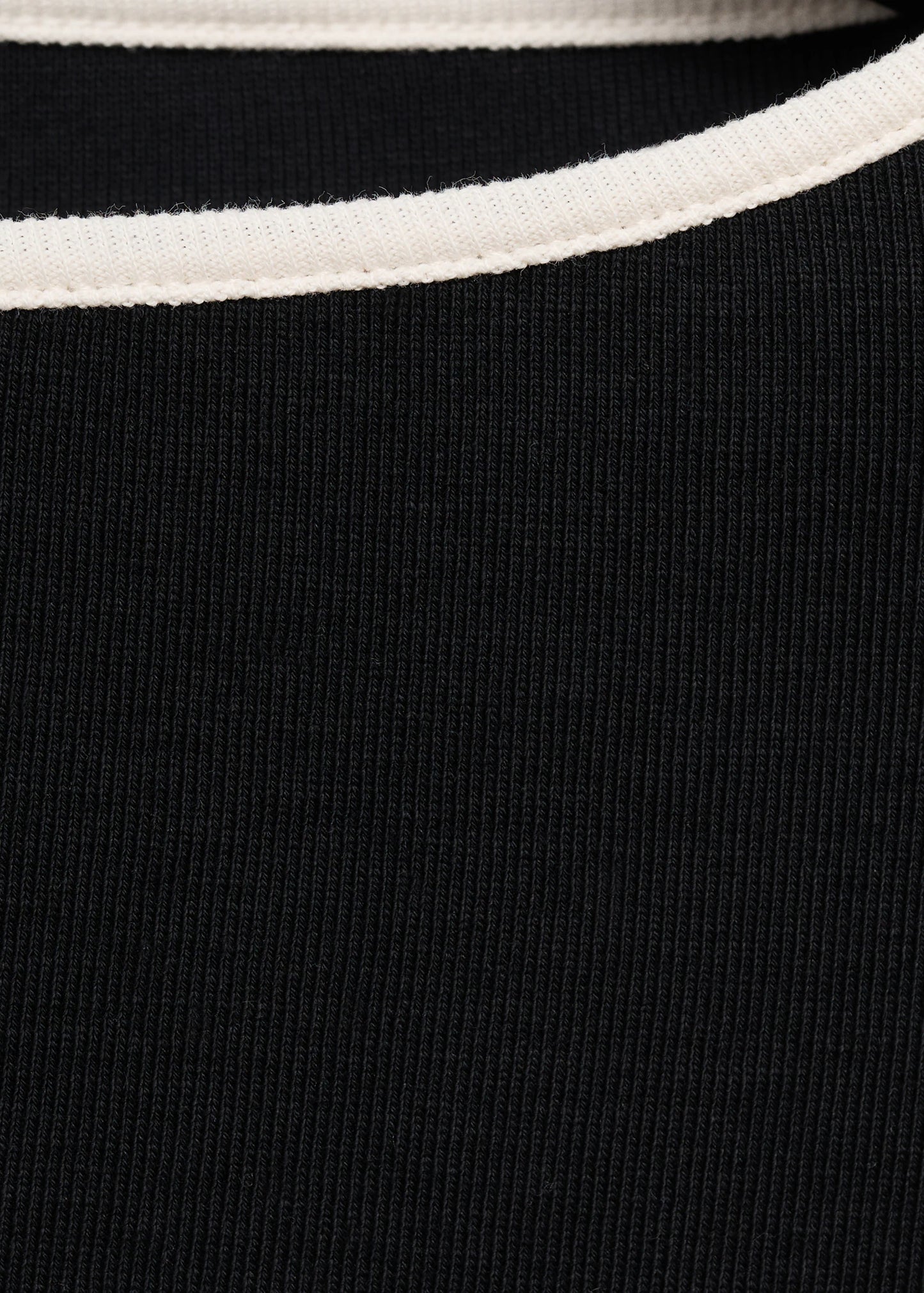 Cotton T Shirt With Buttoned Cuffs