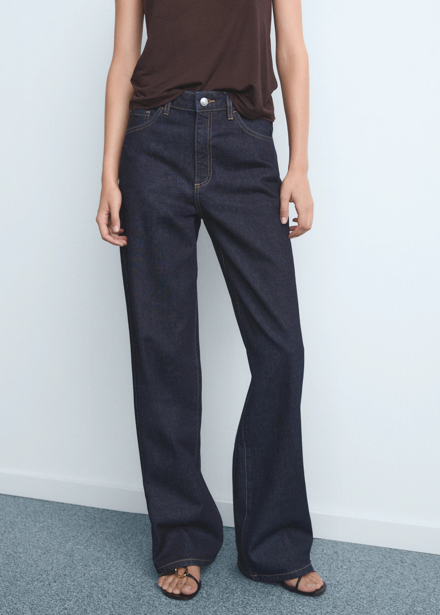 Danila Wide Leg High Rise Jeans