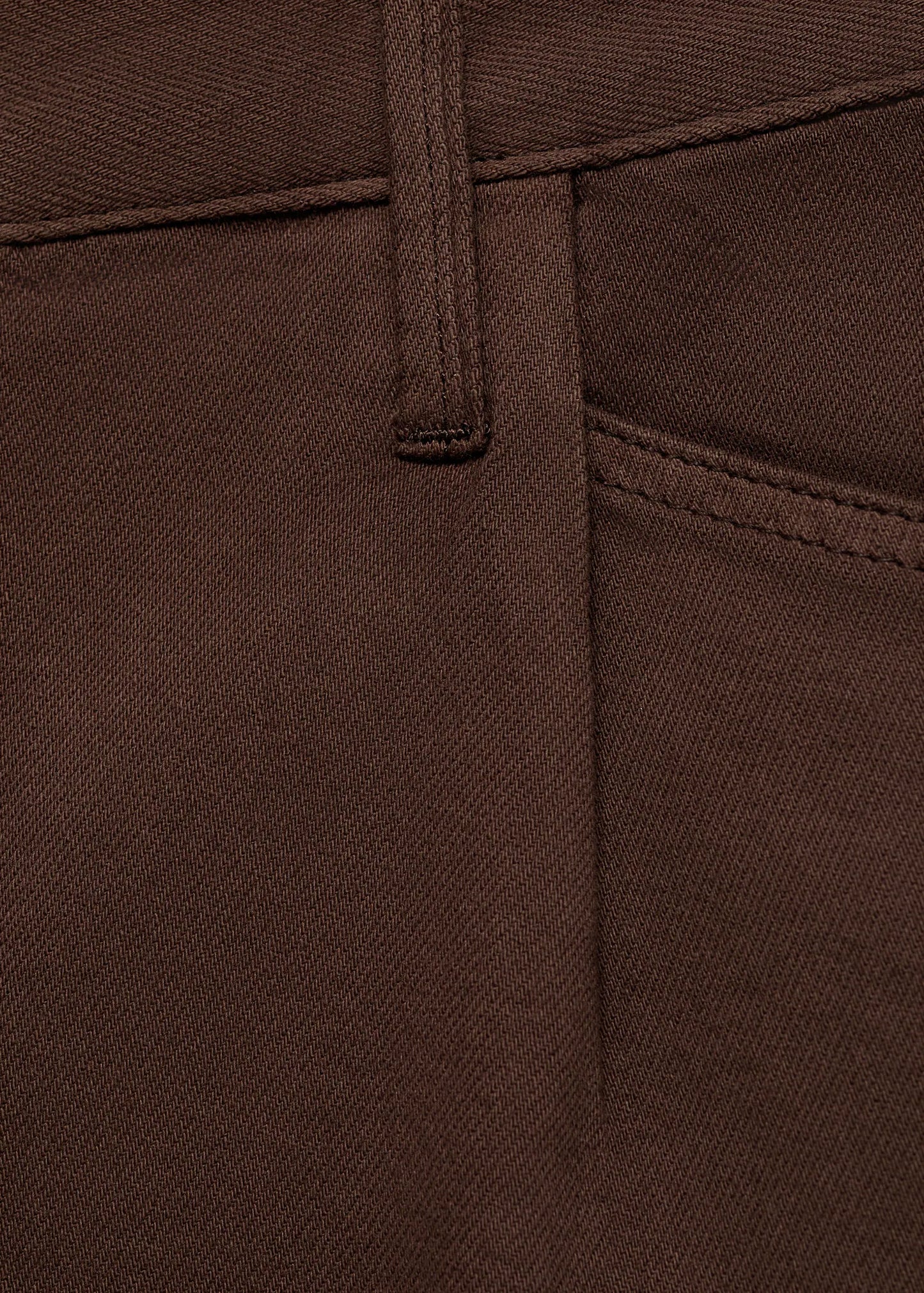 Denim Shorts With Frayed Hem And Pleats