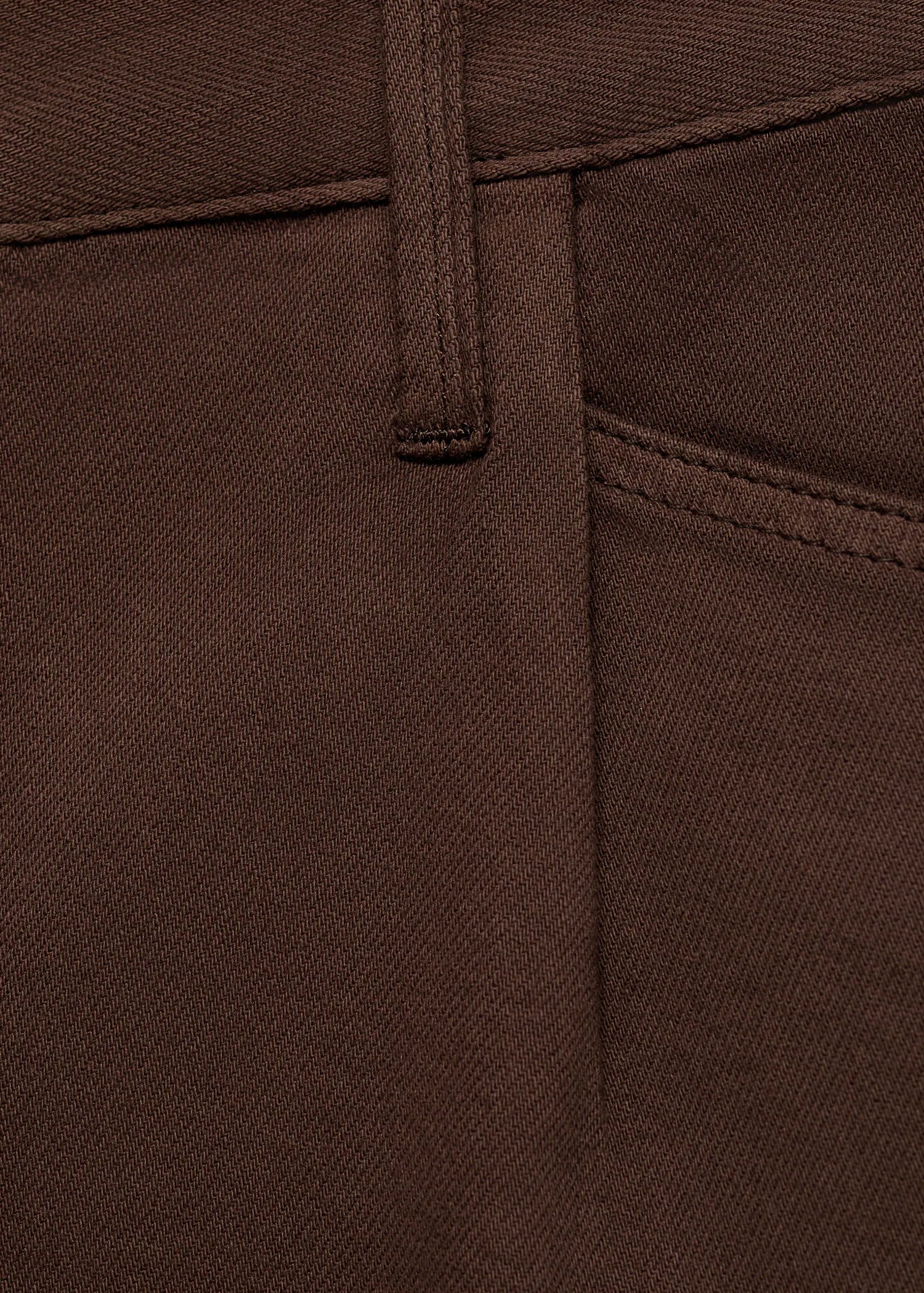 Denim Shorts With Frayed Hem And Pleats