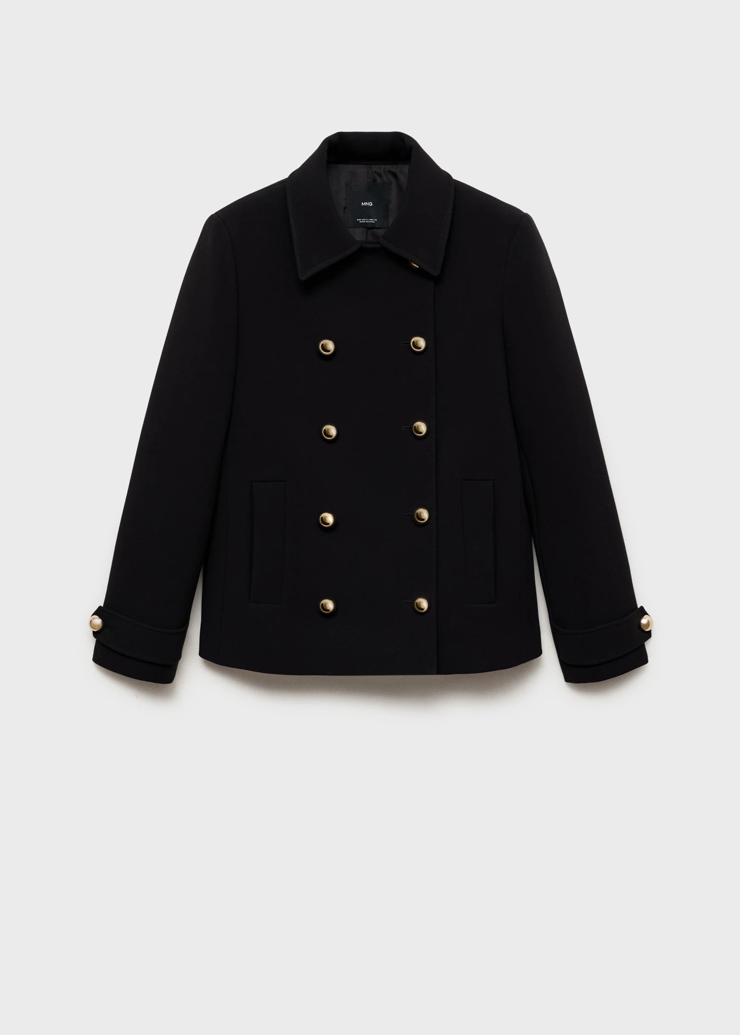 Double Breasted Jacket With Lapels