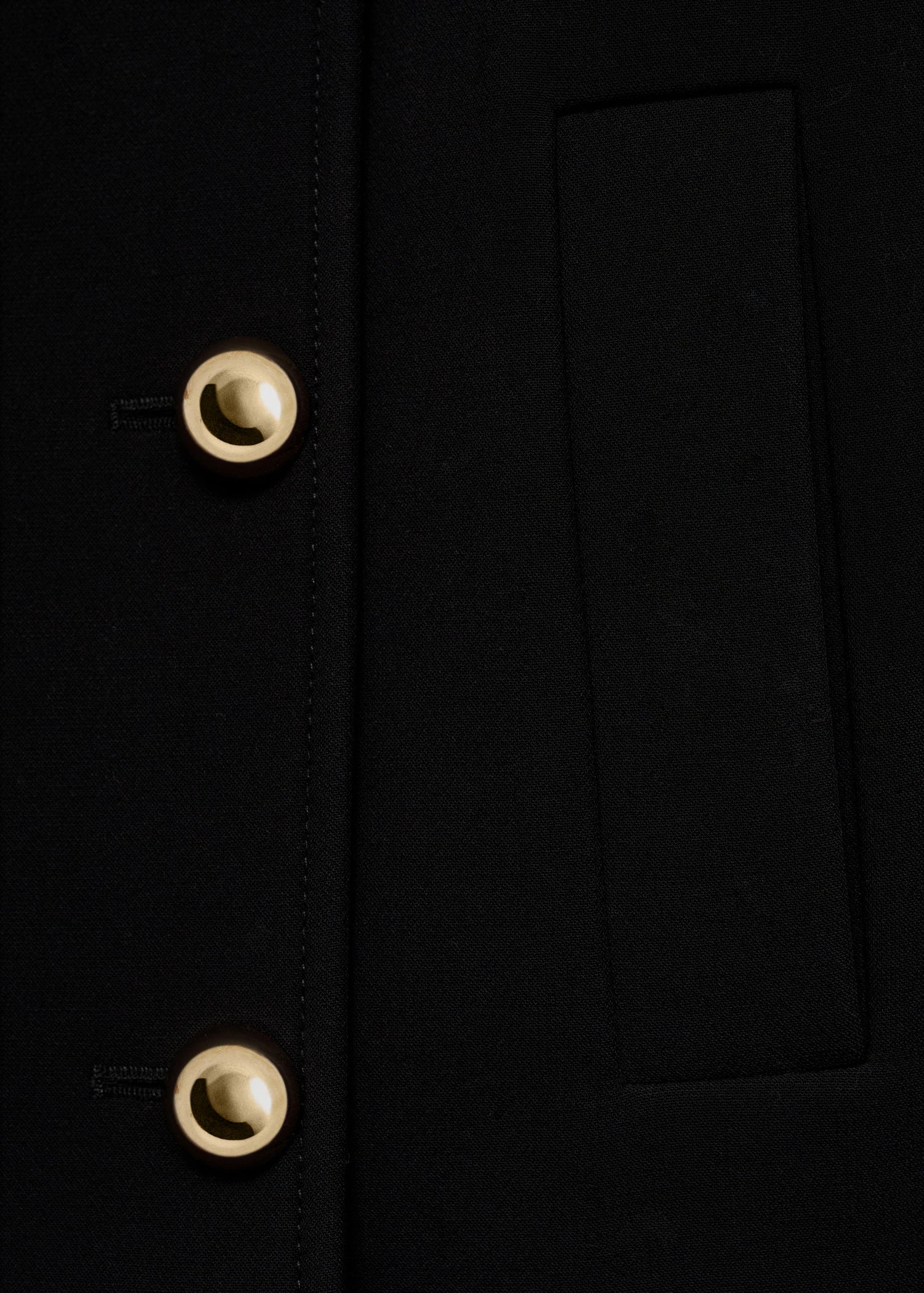 Double Breasted Jacket With Lapels