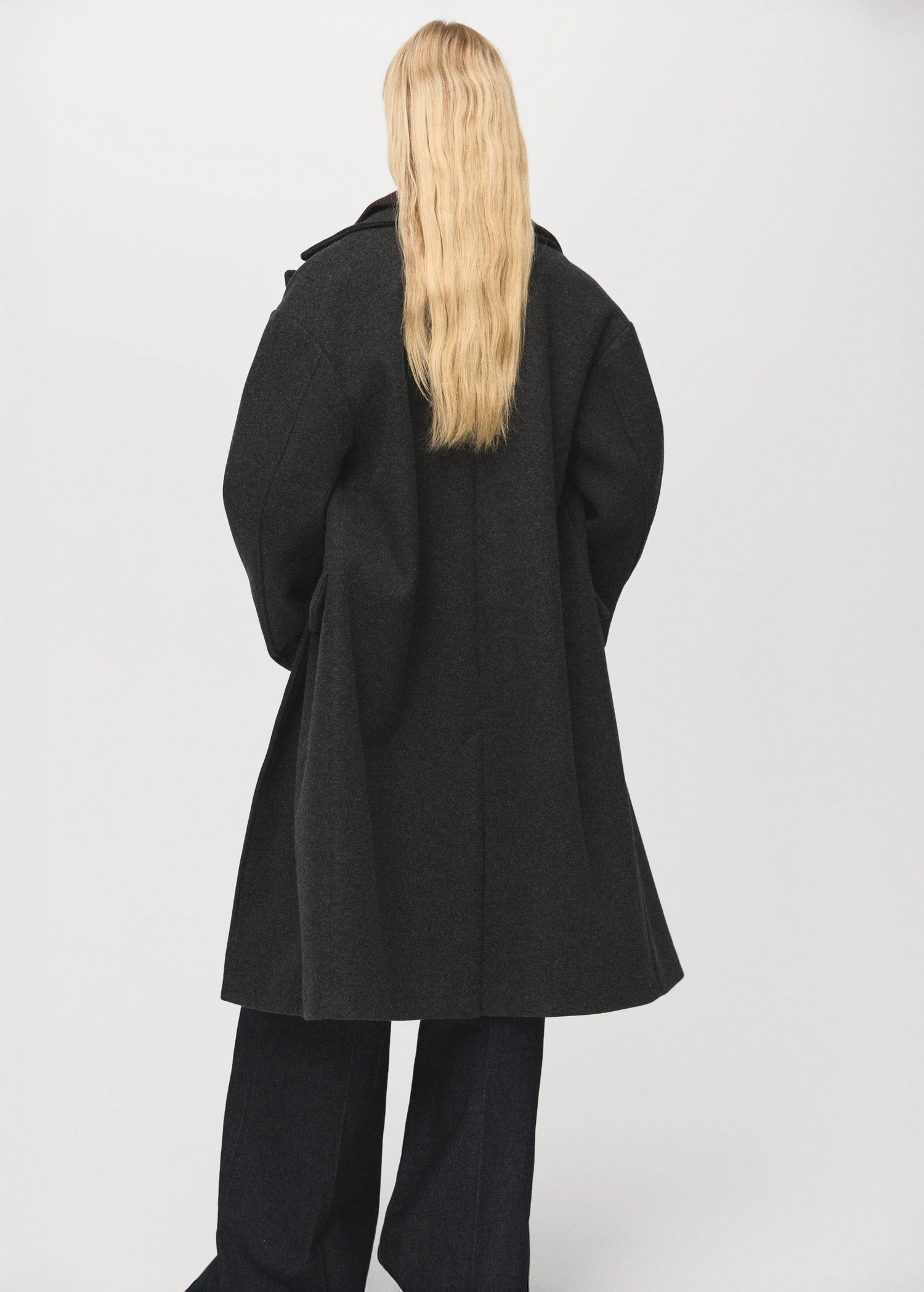 Double Breasted Midi Coat