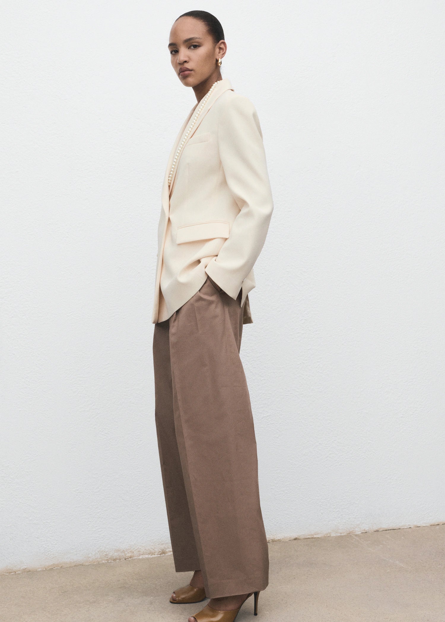 Double Breasted Suit Blazer