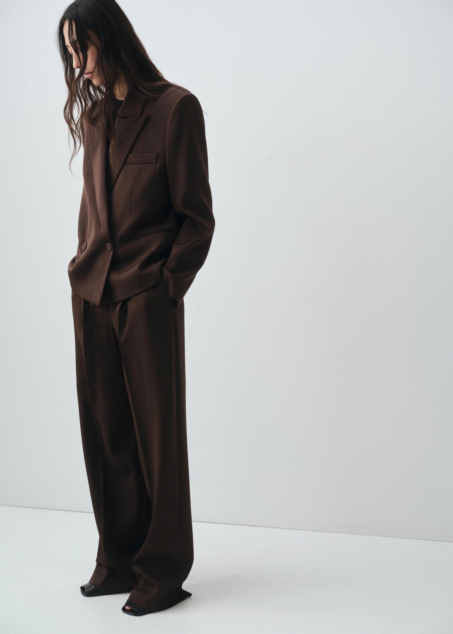 Double Breasted Suit Blazer