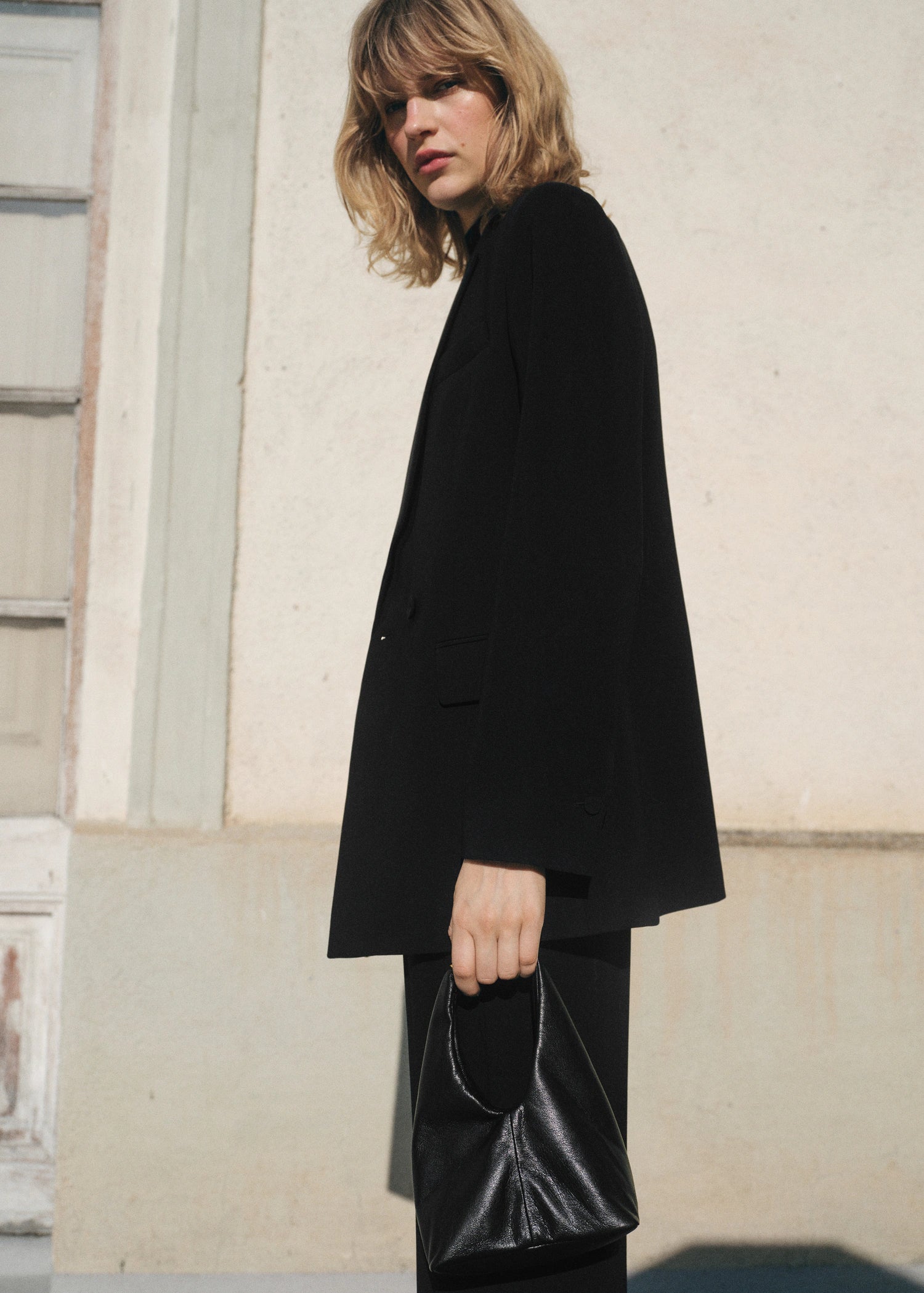 Double Breasted Suit Blazer