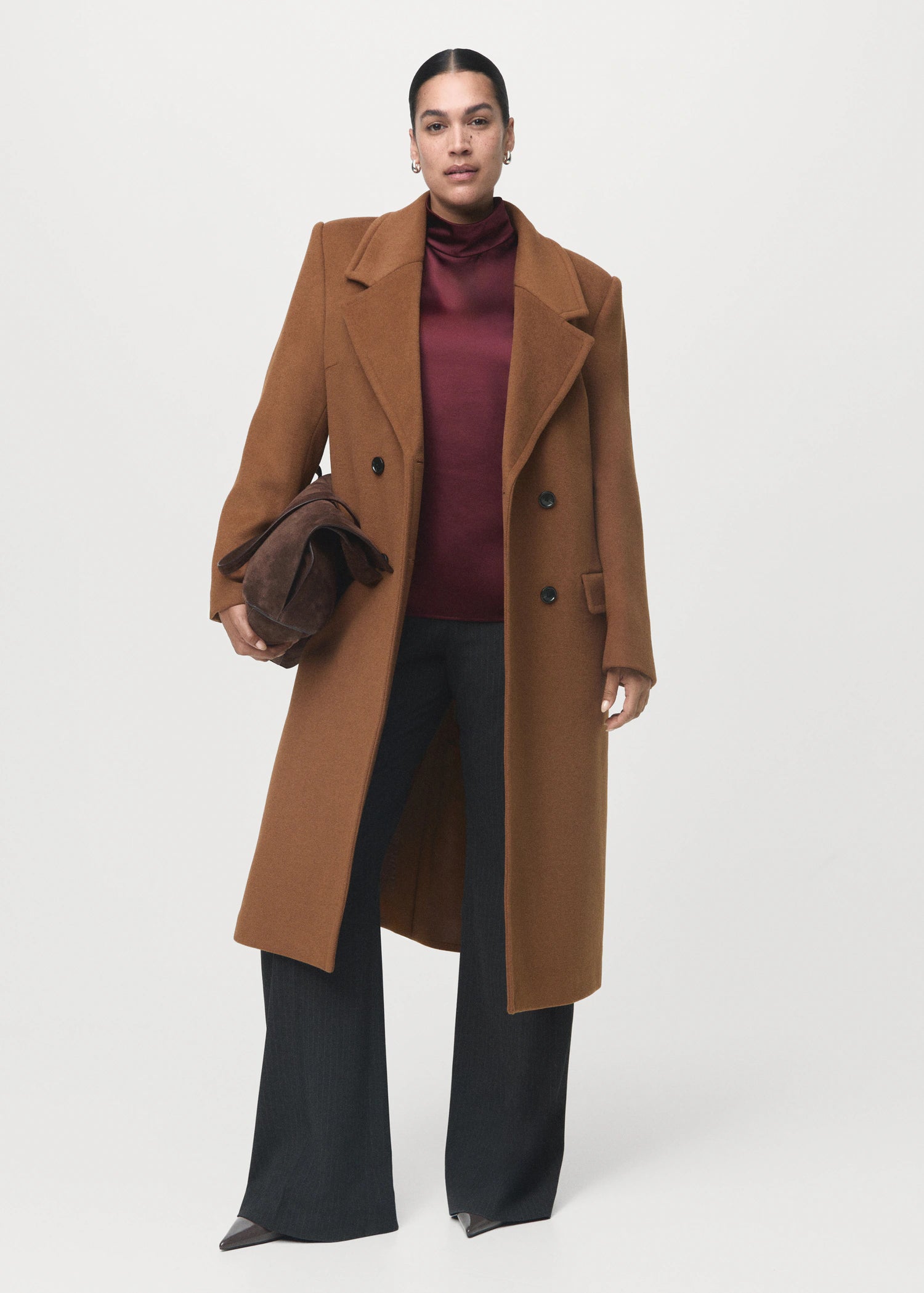 Double Breasted Wool Coat