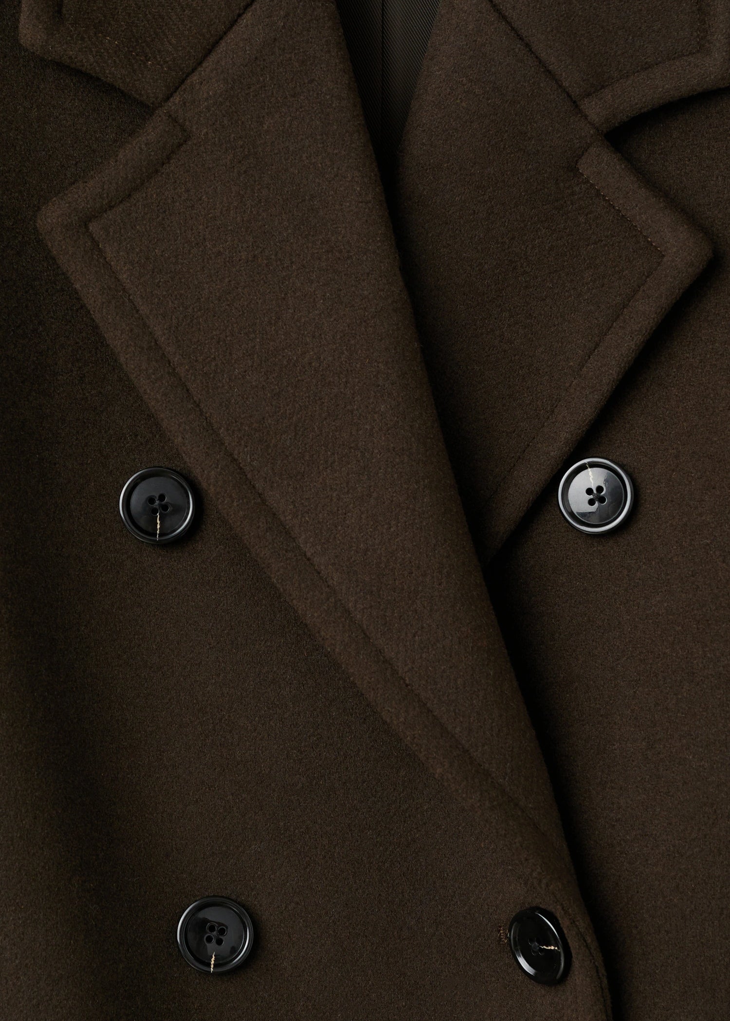 Double Breasted Wool Coat