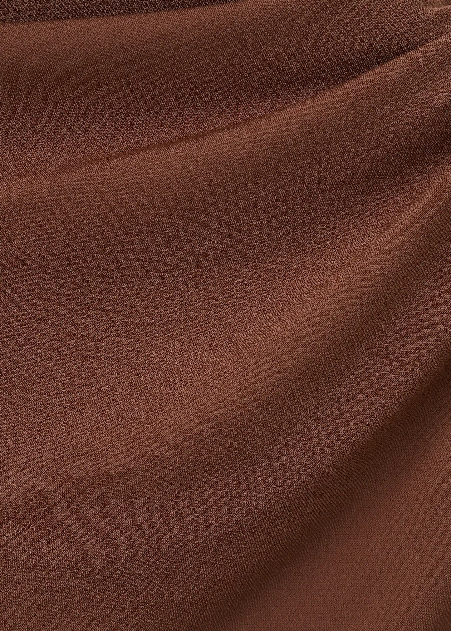 Draped Fitted T Shirt