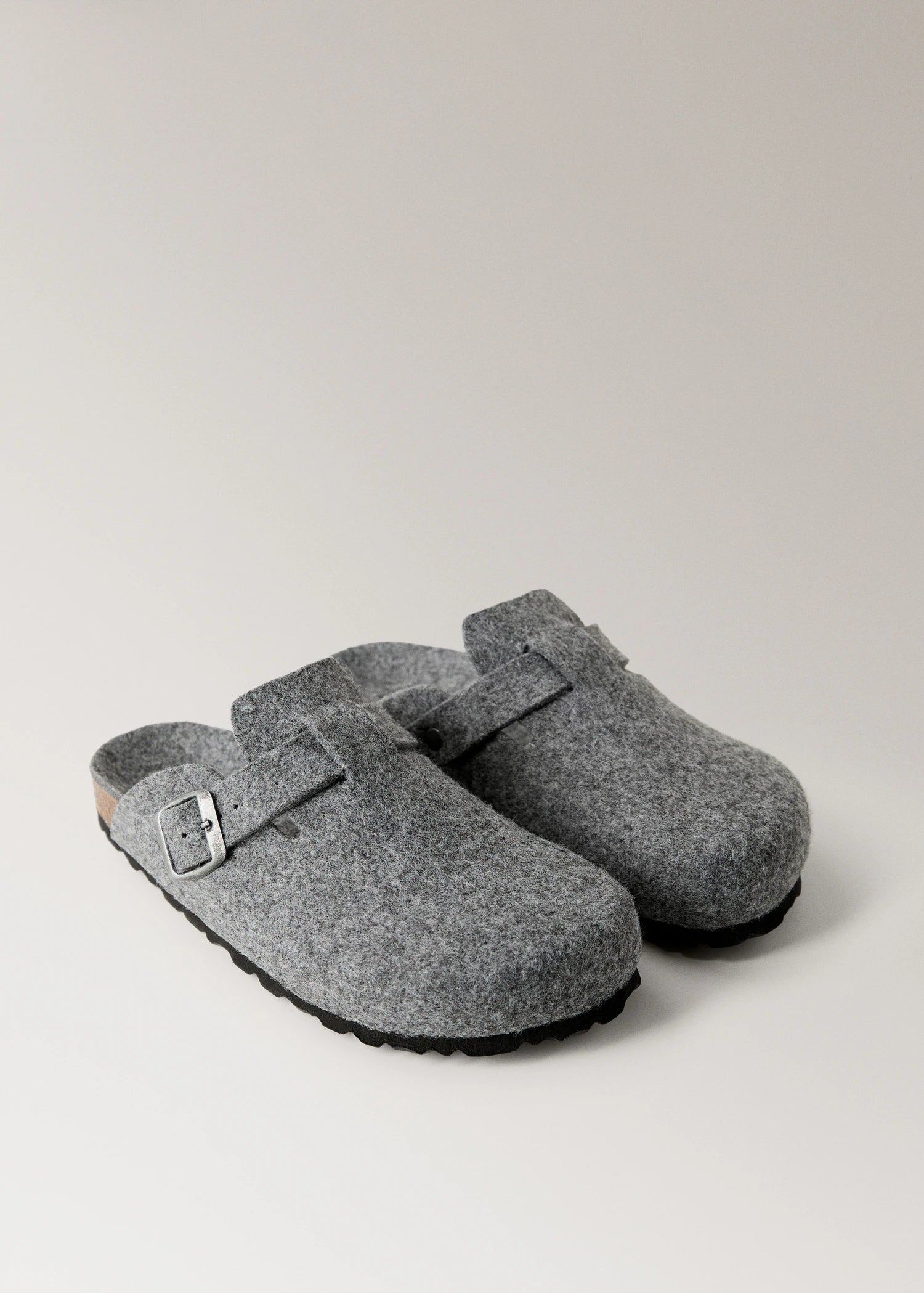 Felt Clog Slippers