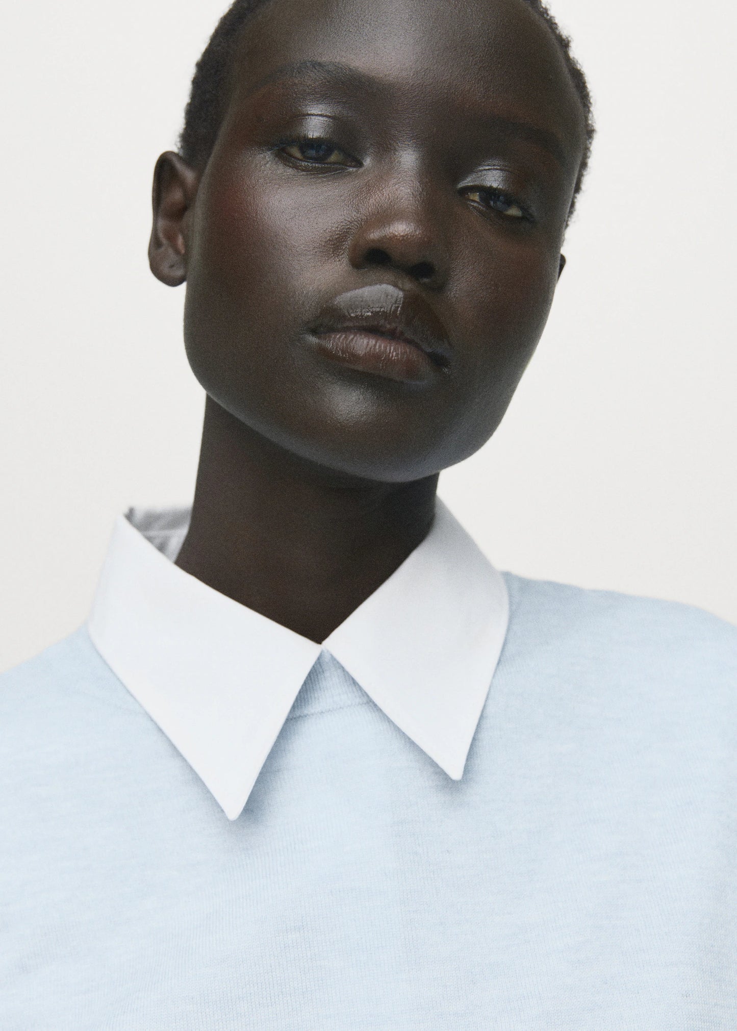 Fine Knit Crew Neck Sweater