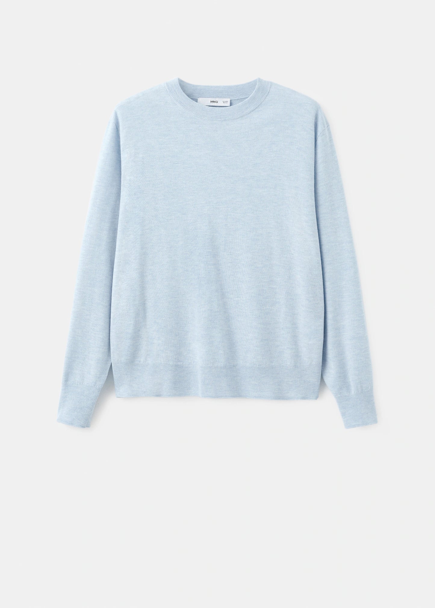 Fine Knit Crew Neck Sweater