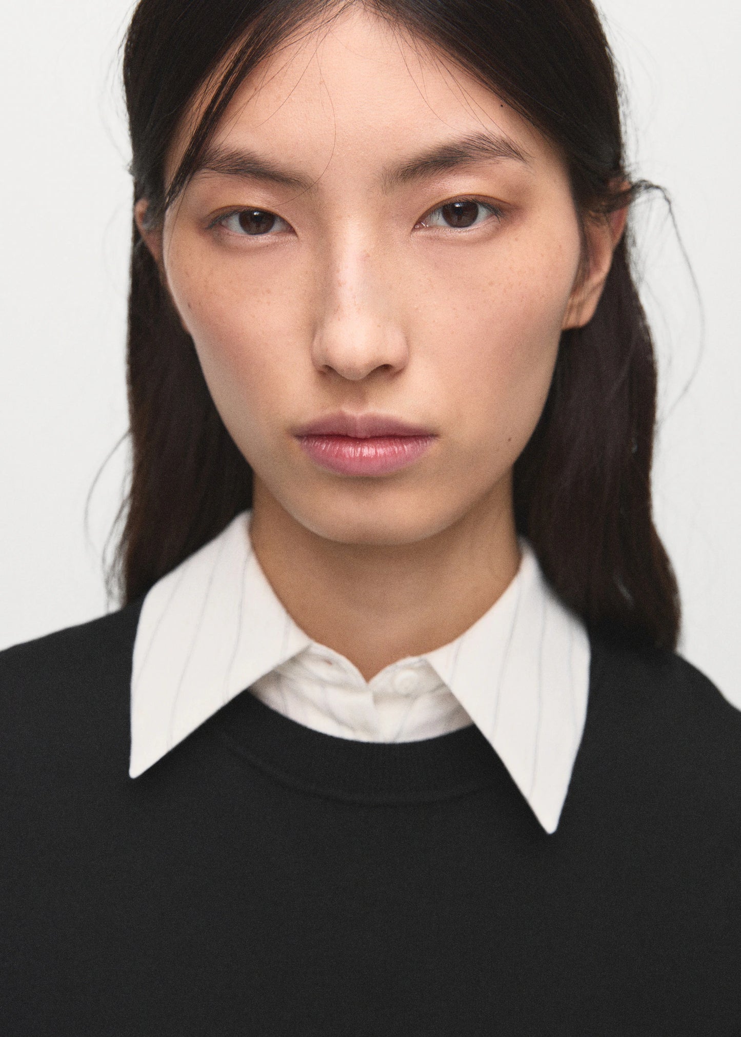 Fine Knit Crew Neck Sweater