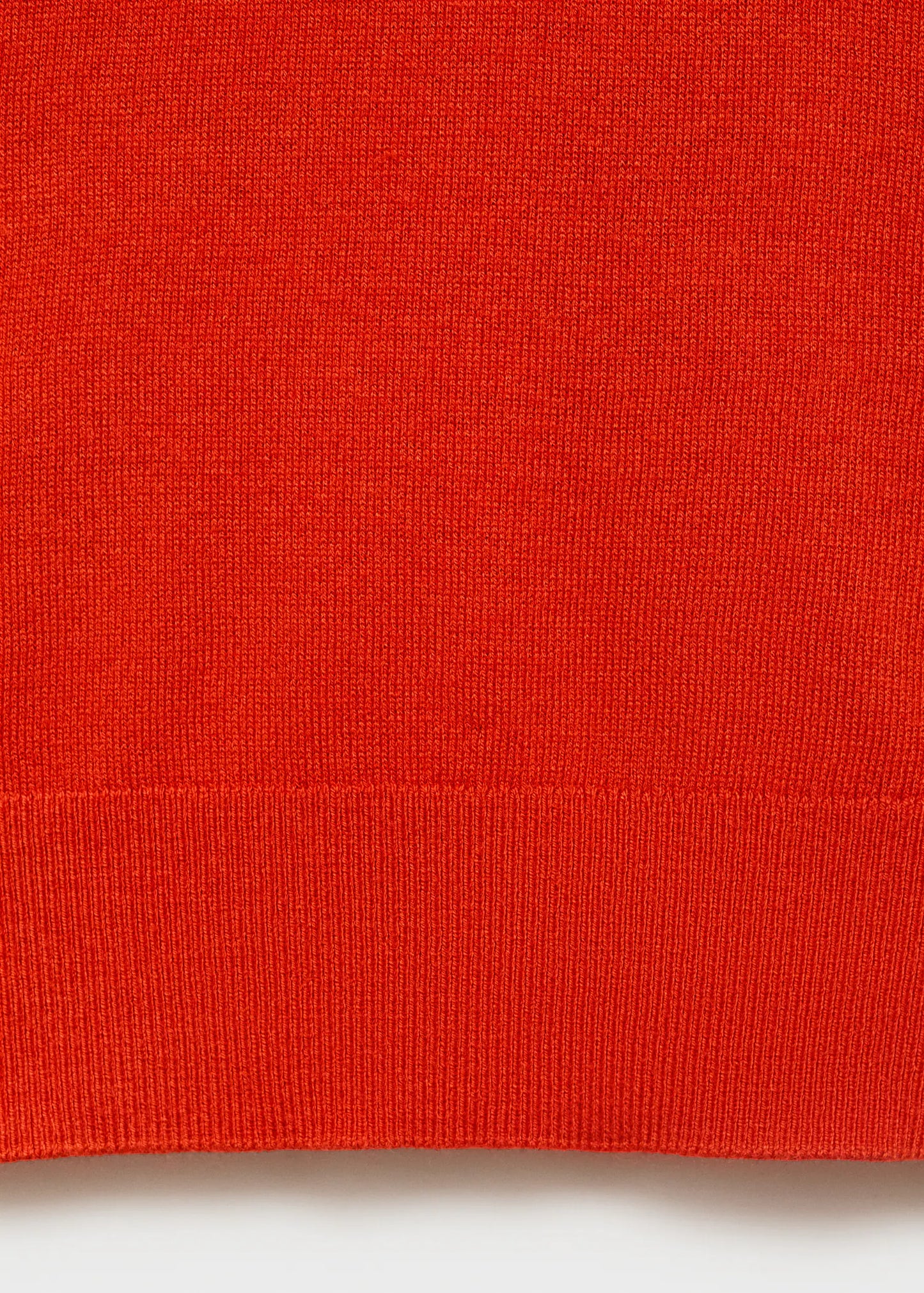 Fine Knit V Neck Sweater