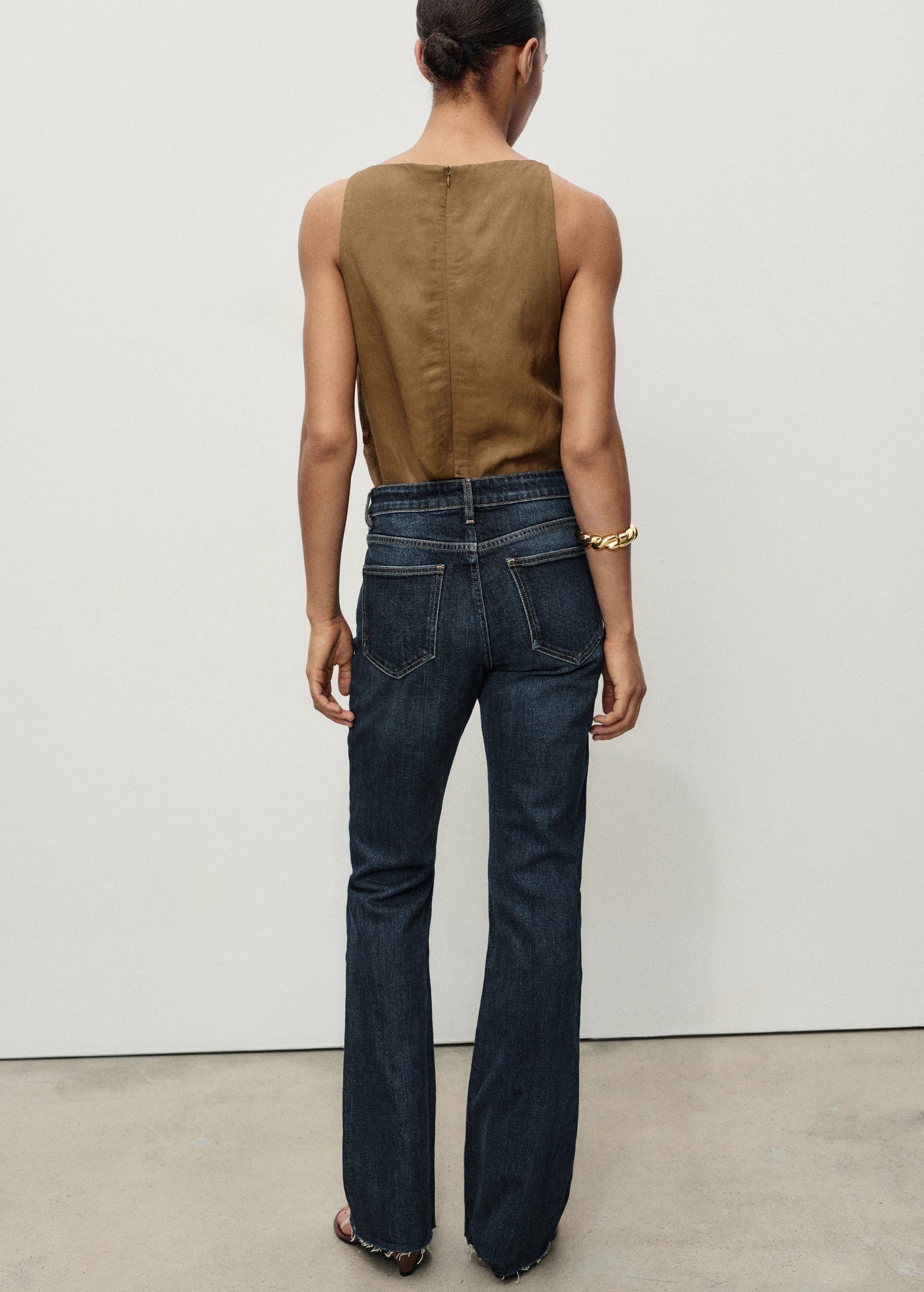 Fiona Flared Mid Rise Jeans