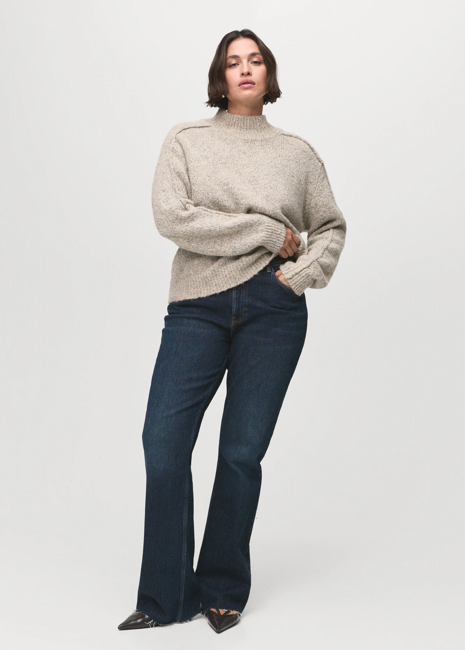 Fiona Flared Mid Rise Jeans