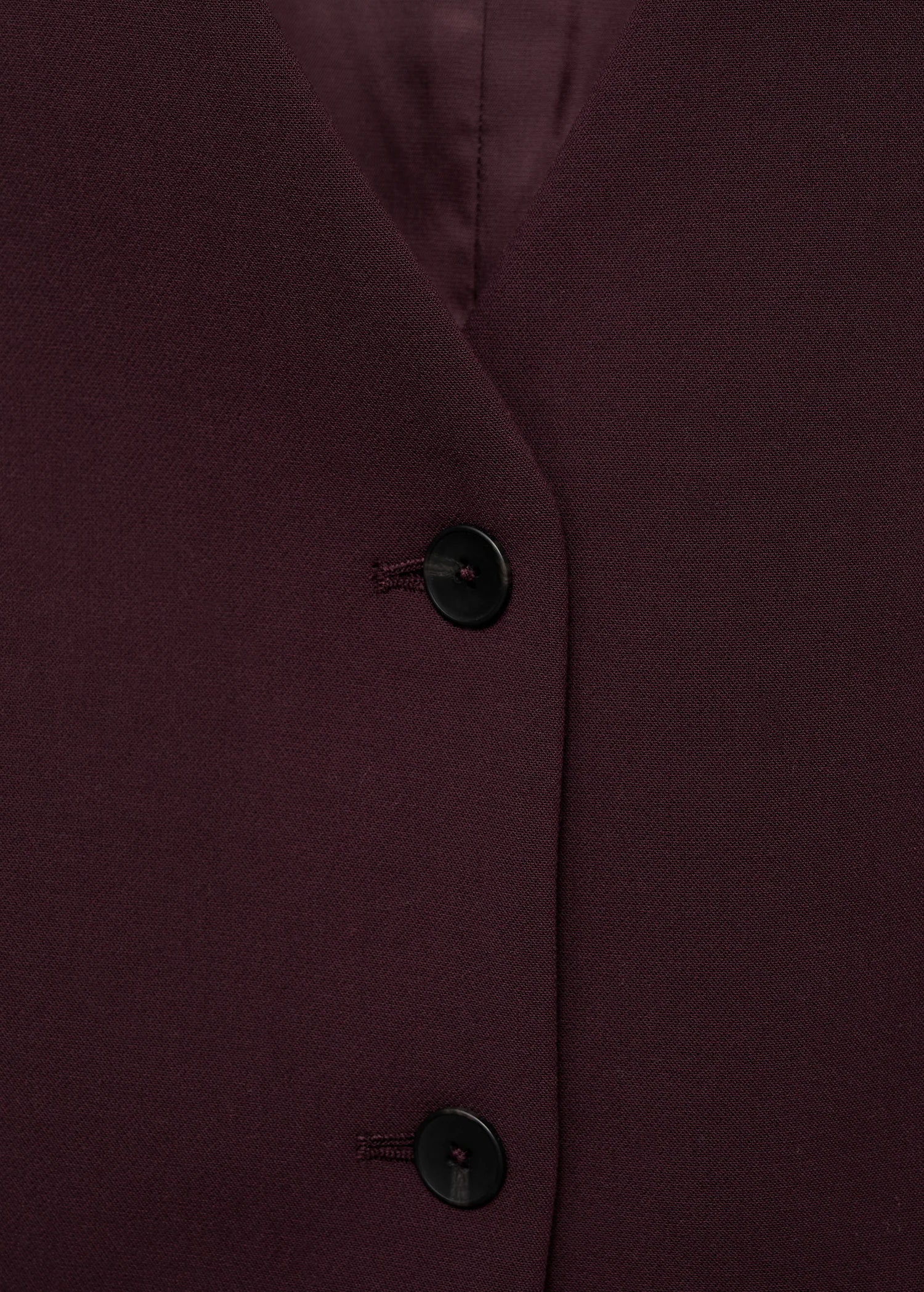 Fitted Suit Waistcoat