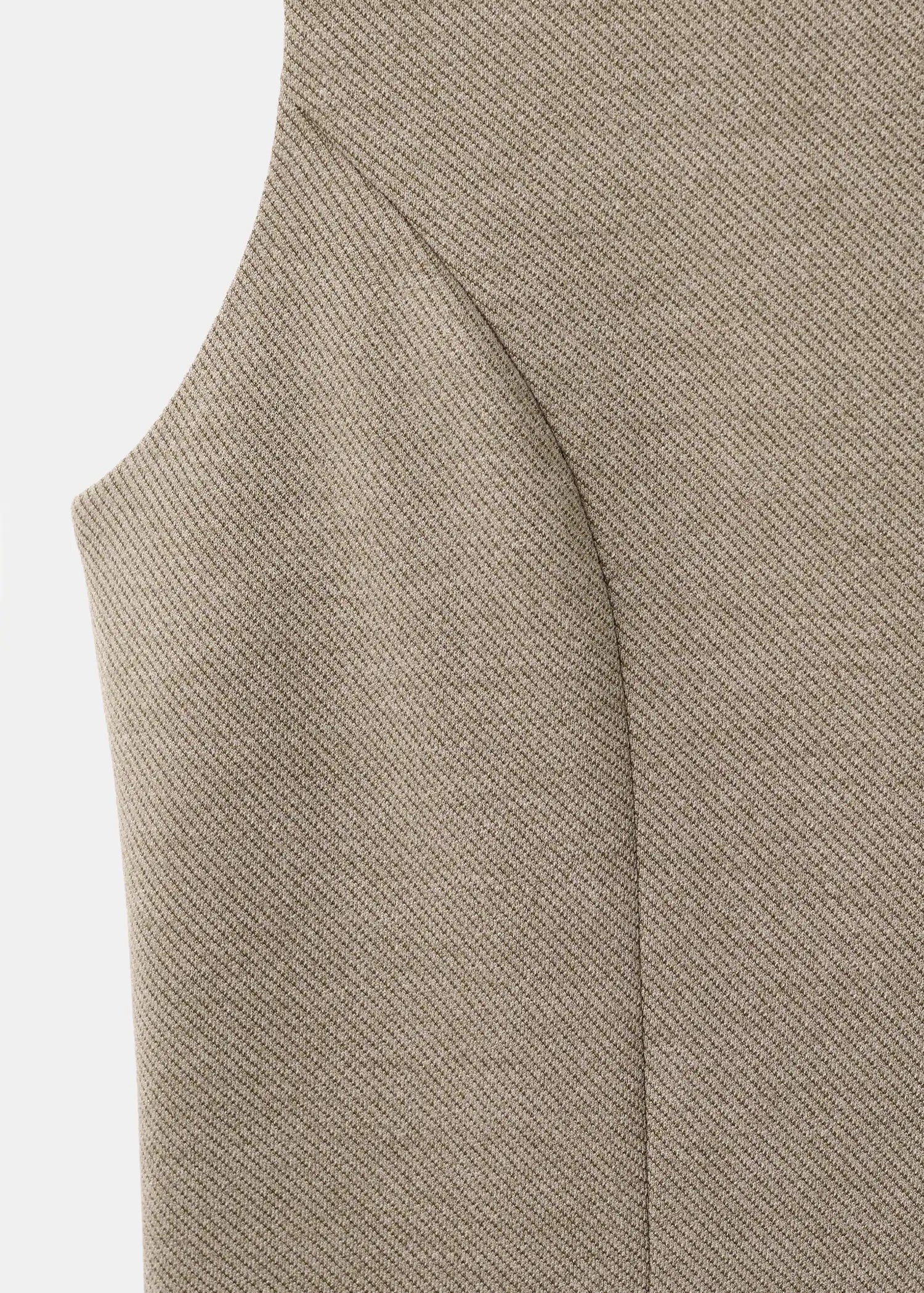 Fitted Suit Waistcoat