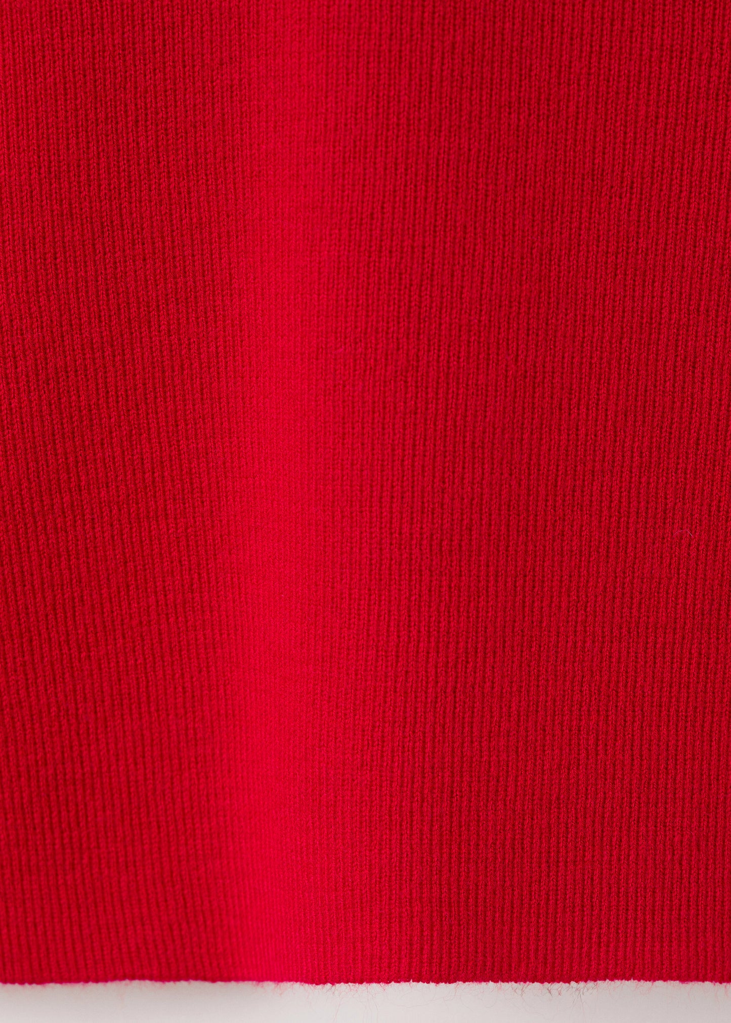 Fitted Sweater With Perkins Neck