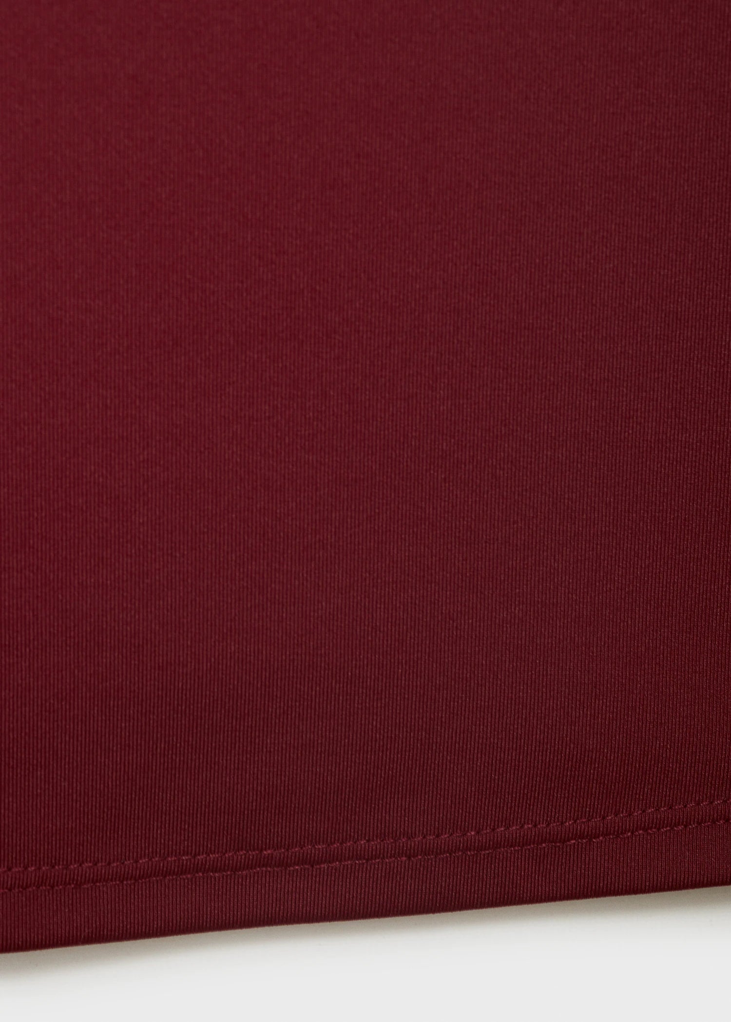 Fitted Top With Wide Straps