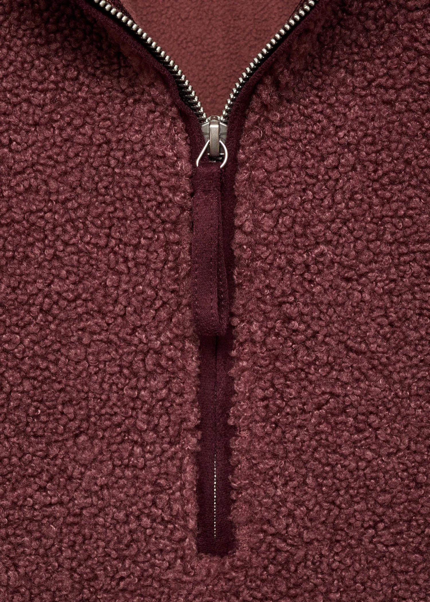 Fleece Sweatshirt With Zip