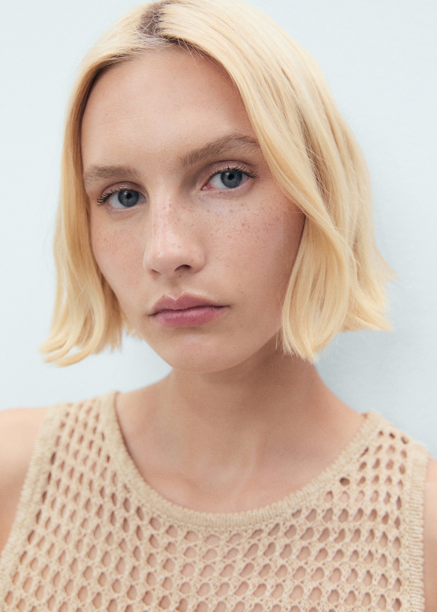 Floral Embroidered Crochet Top