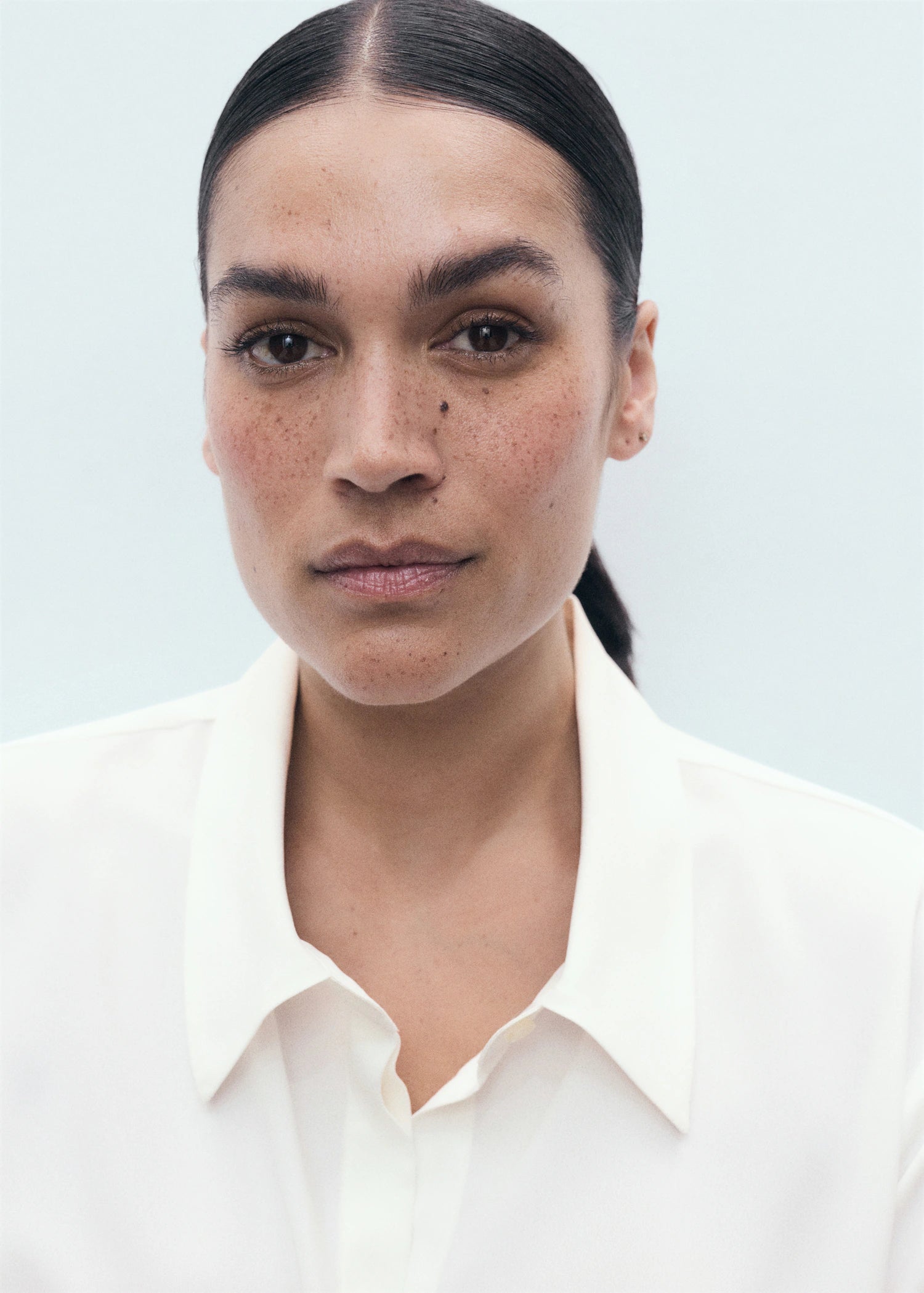 Fluid Long Sleeved Blouse