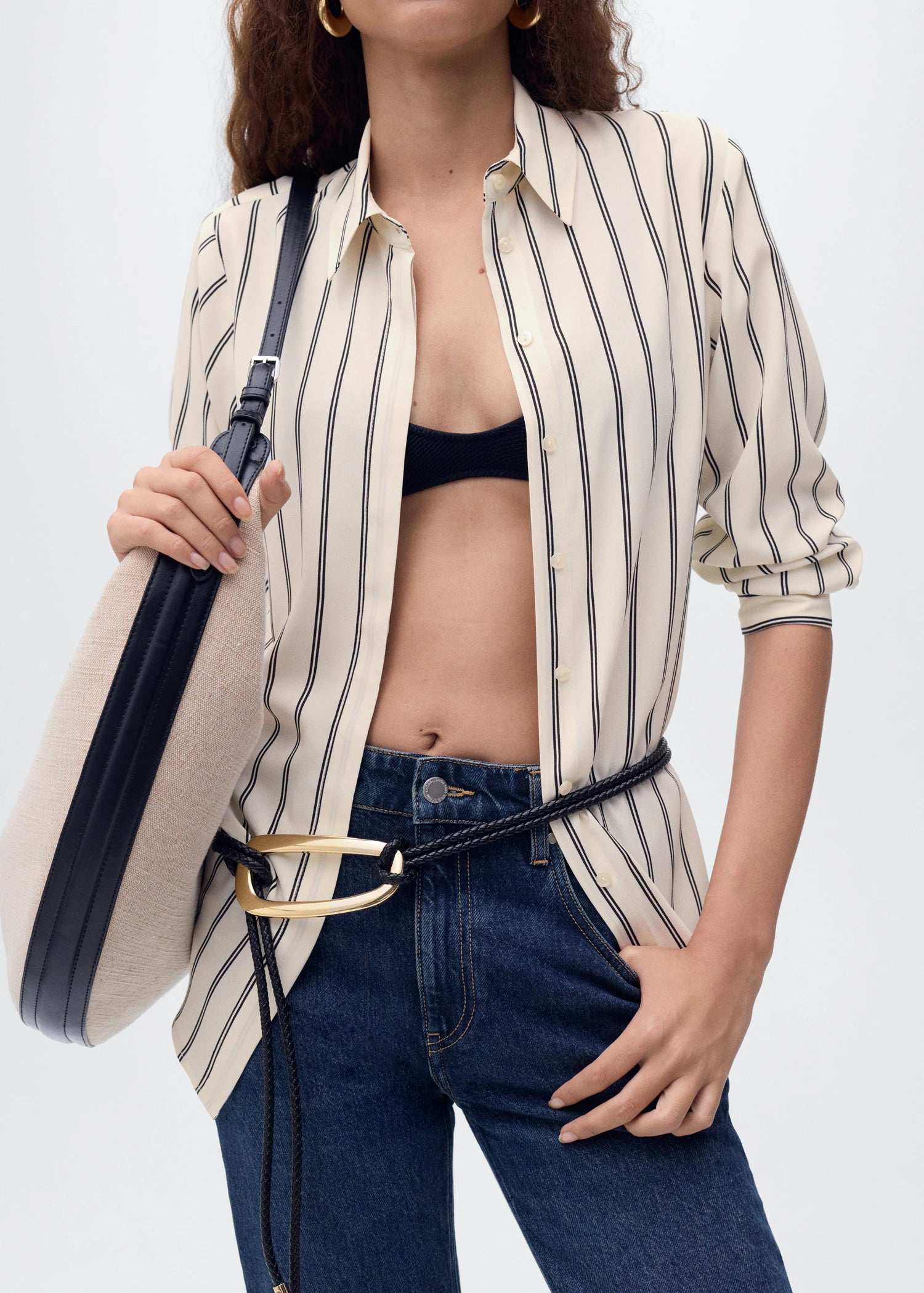 Fluid Long Sleeved Blouse