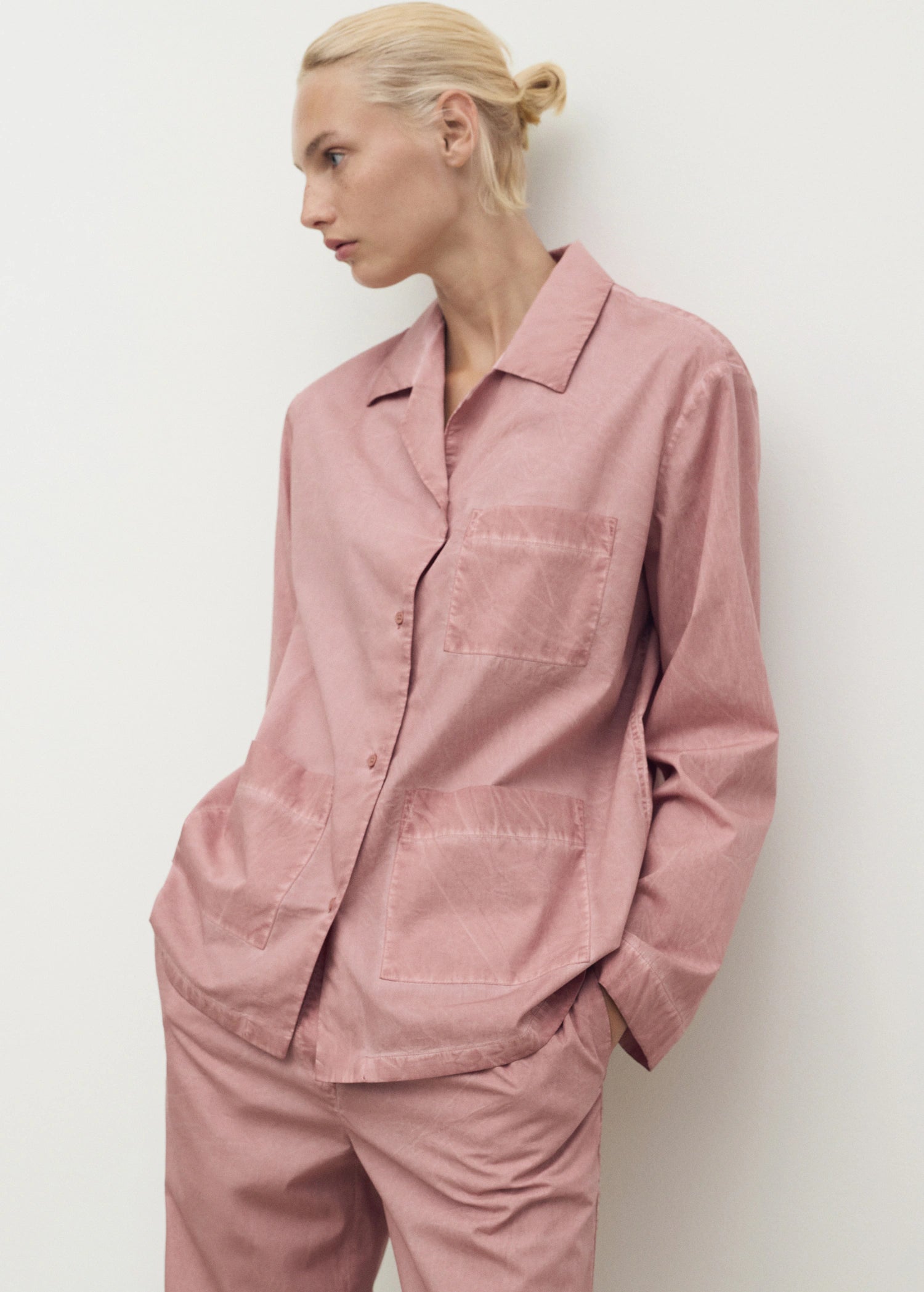 Garment Dyed Cotton Shirt