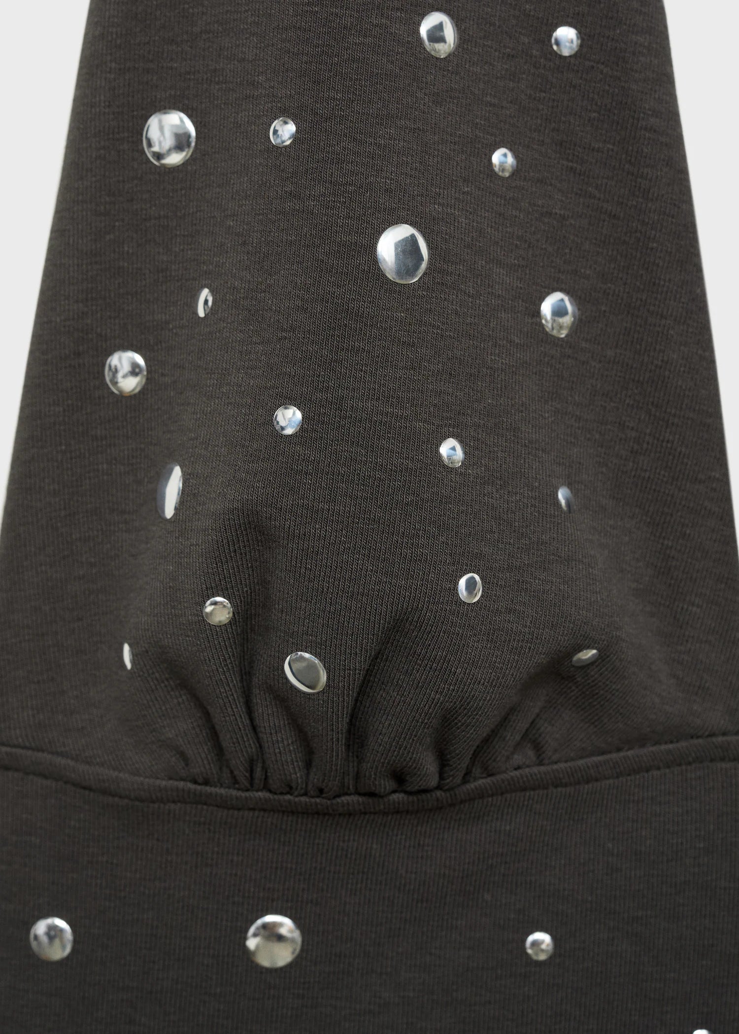 Halter Top With Metallic Appliques