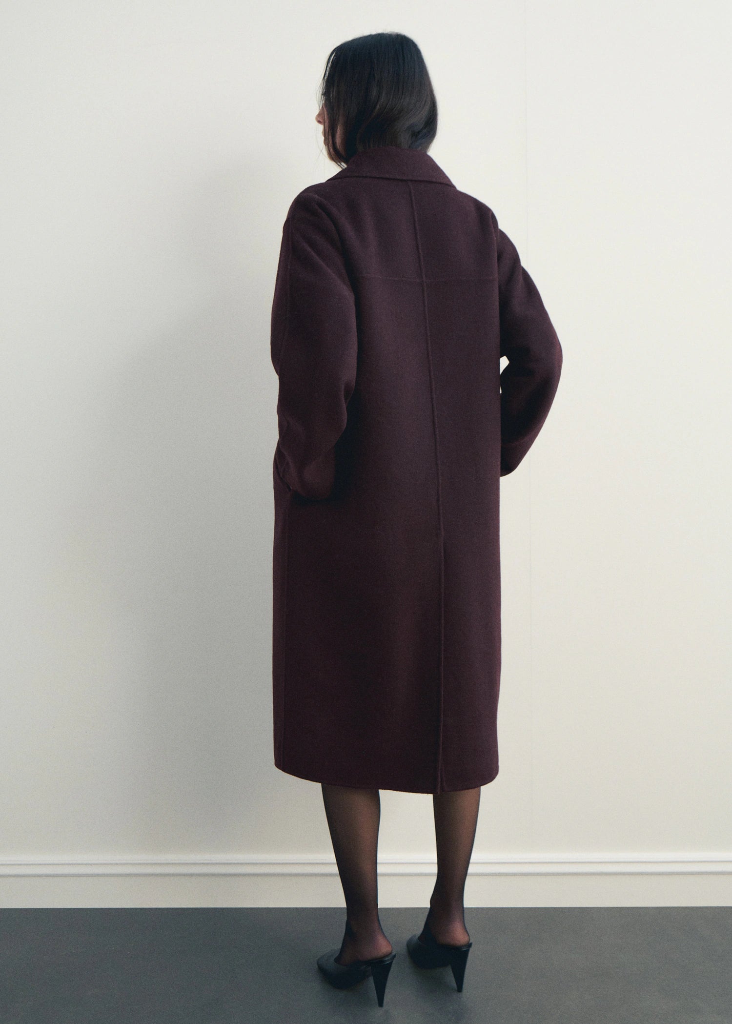 Handmade Oversized Wool Coat