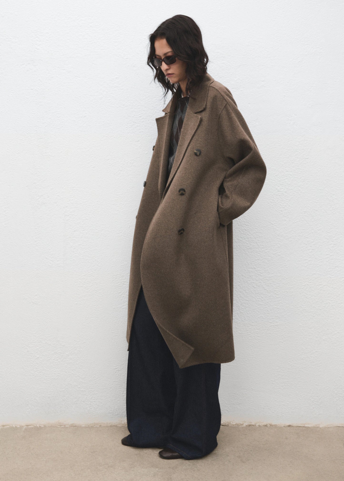 Handmade Oversized Wool Coat