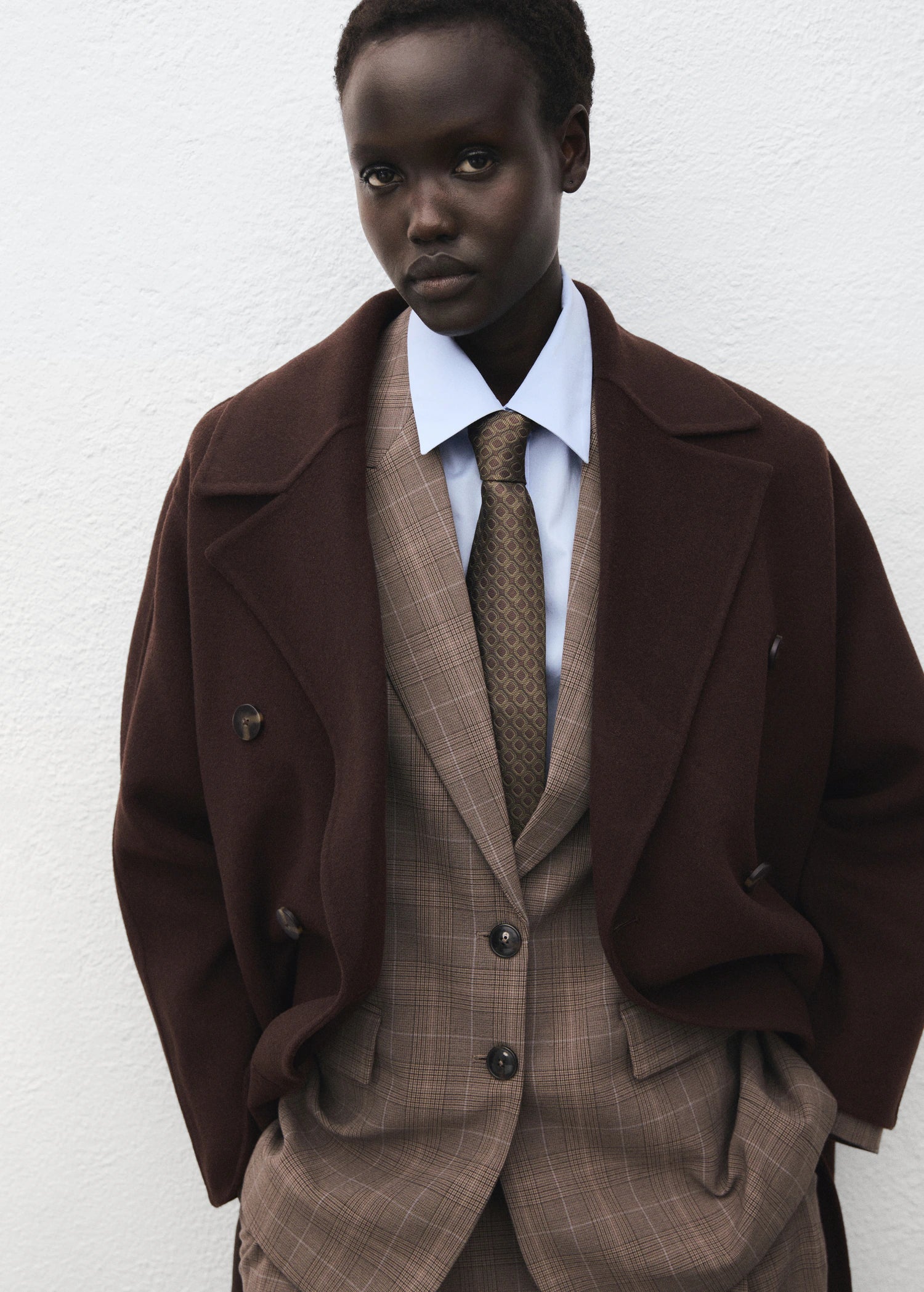 Handmade Oversized Wool Coat