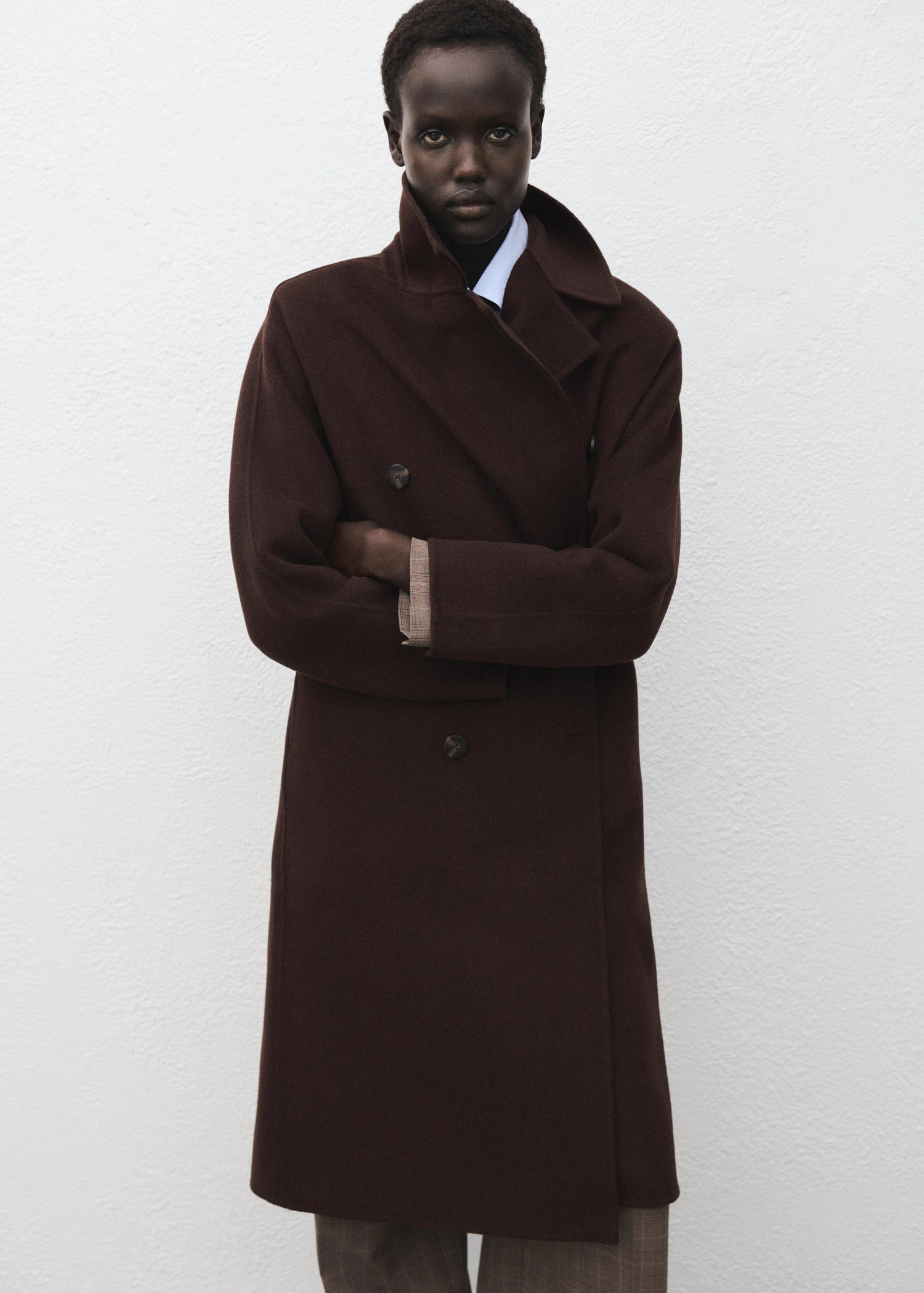 Handmade Oversized Wool Coat