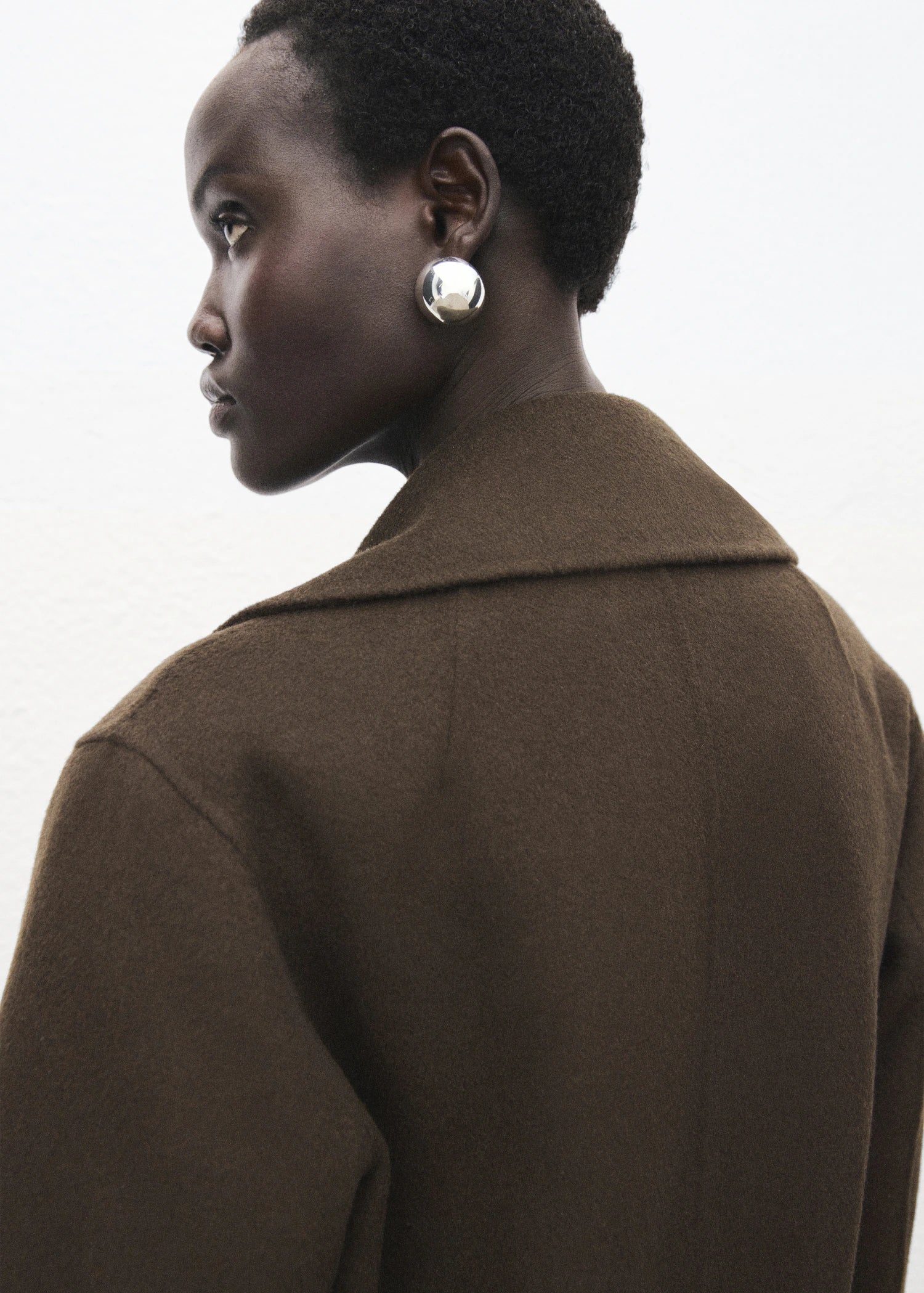 Handmade Wool Coat With Belt