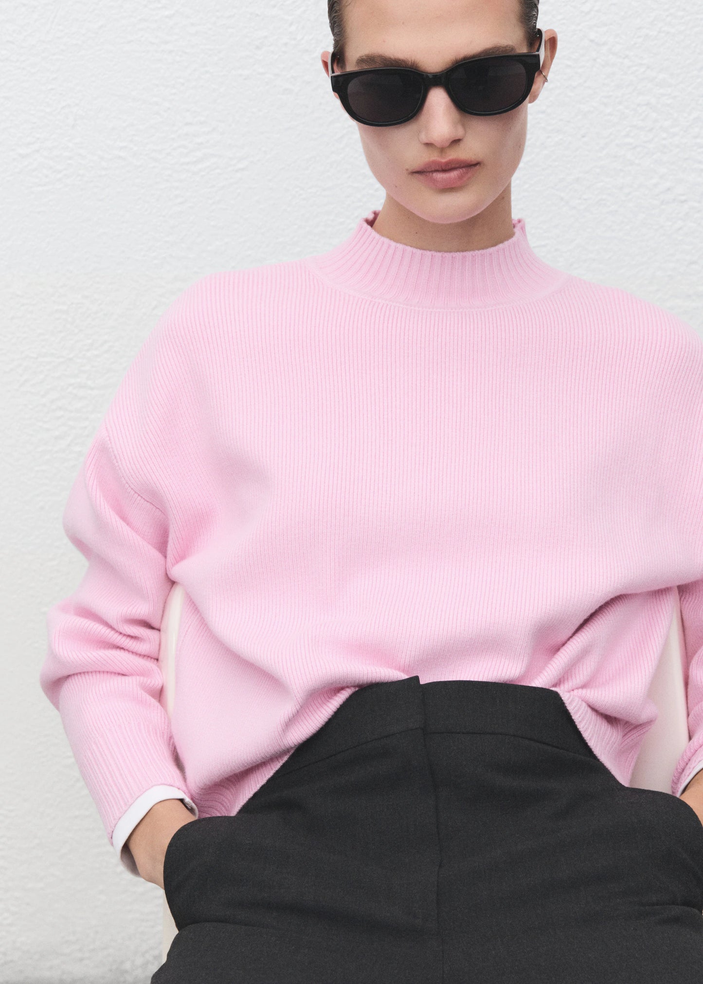 High Collar Sweater