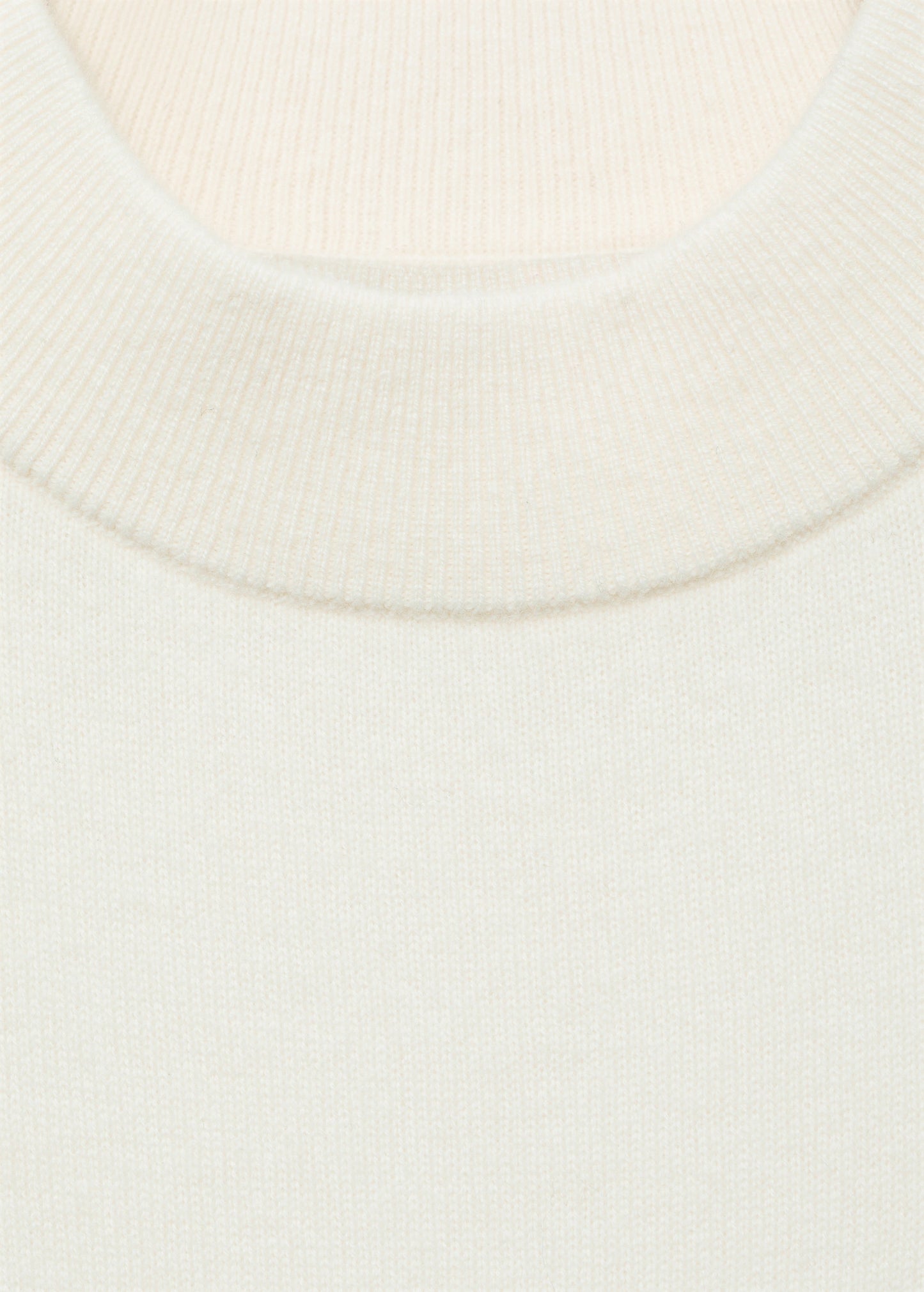 High Collar Wool Sweater