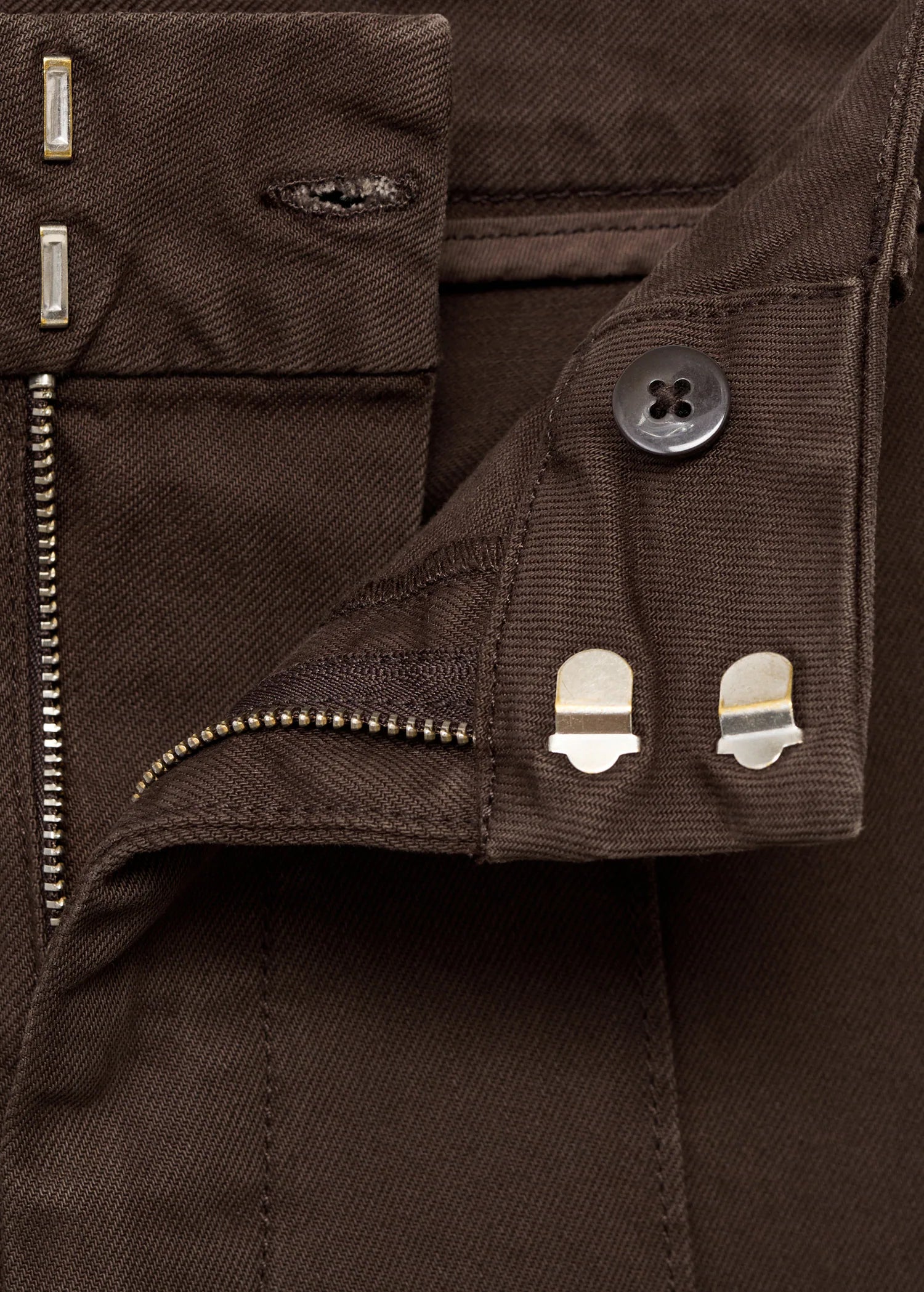 High Waist Wide Leg Jeans With Seams