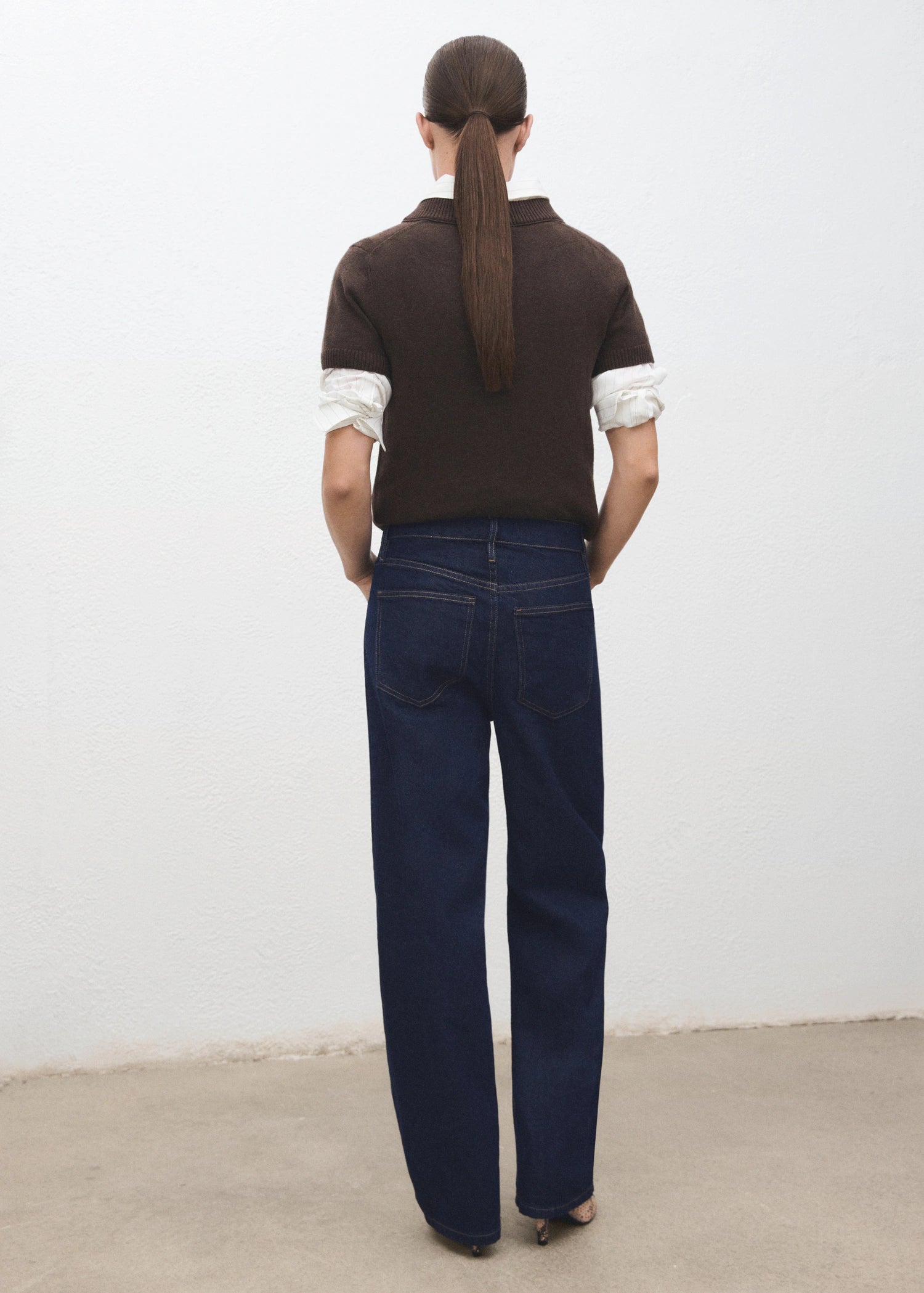 High Waisted Barrel Jeans