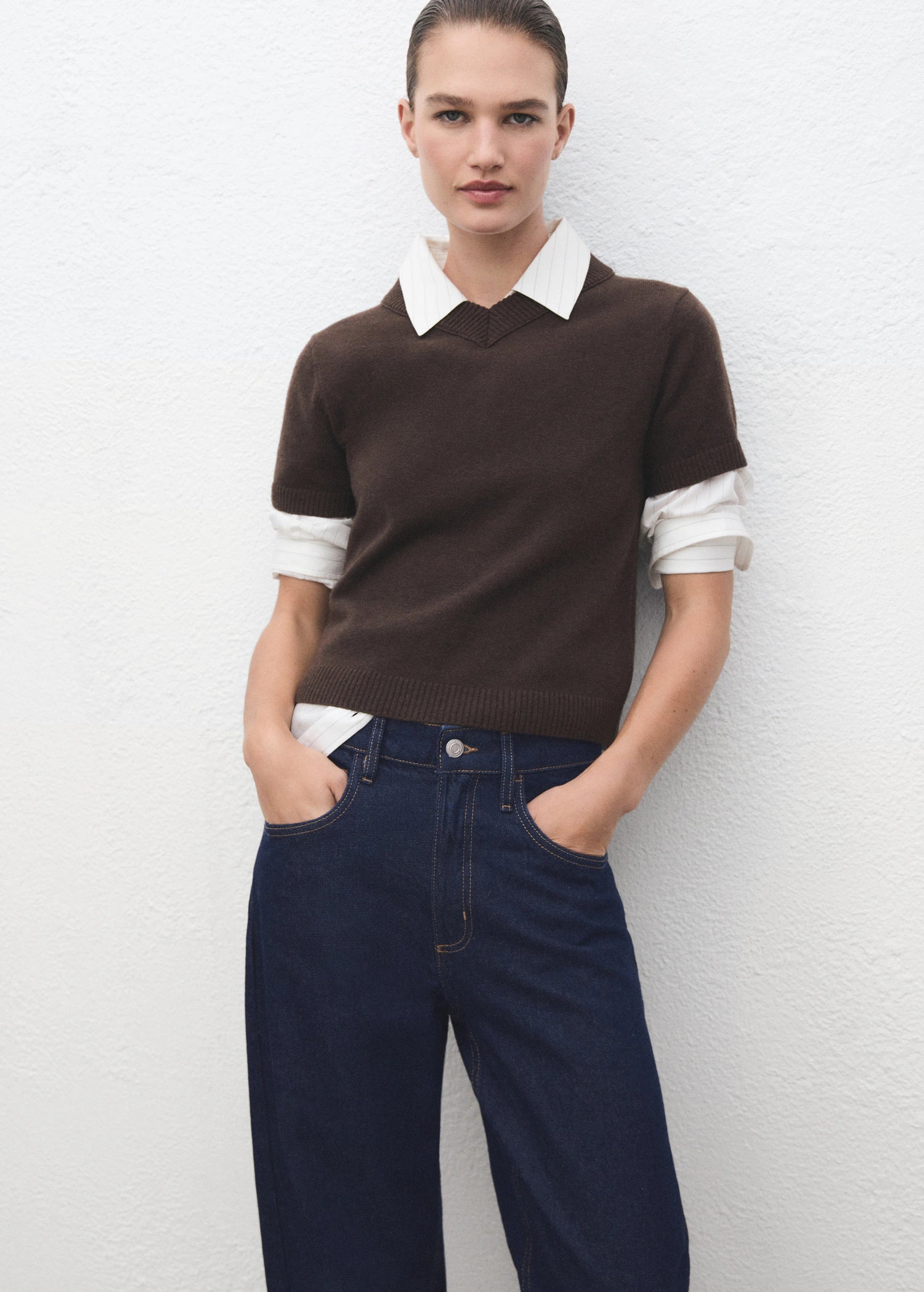 High Waisted Barrel Jeans