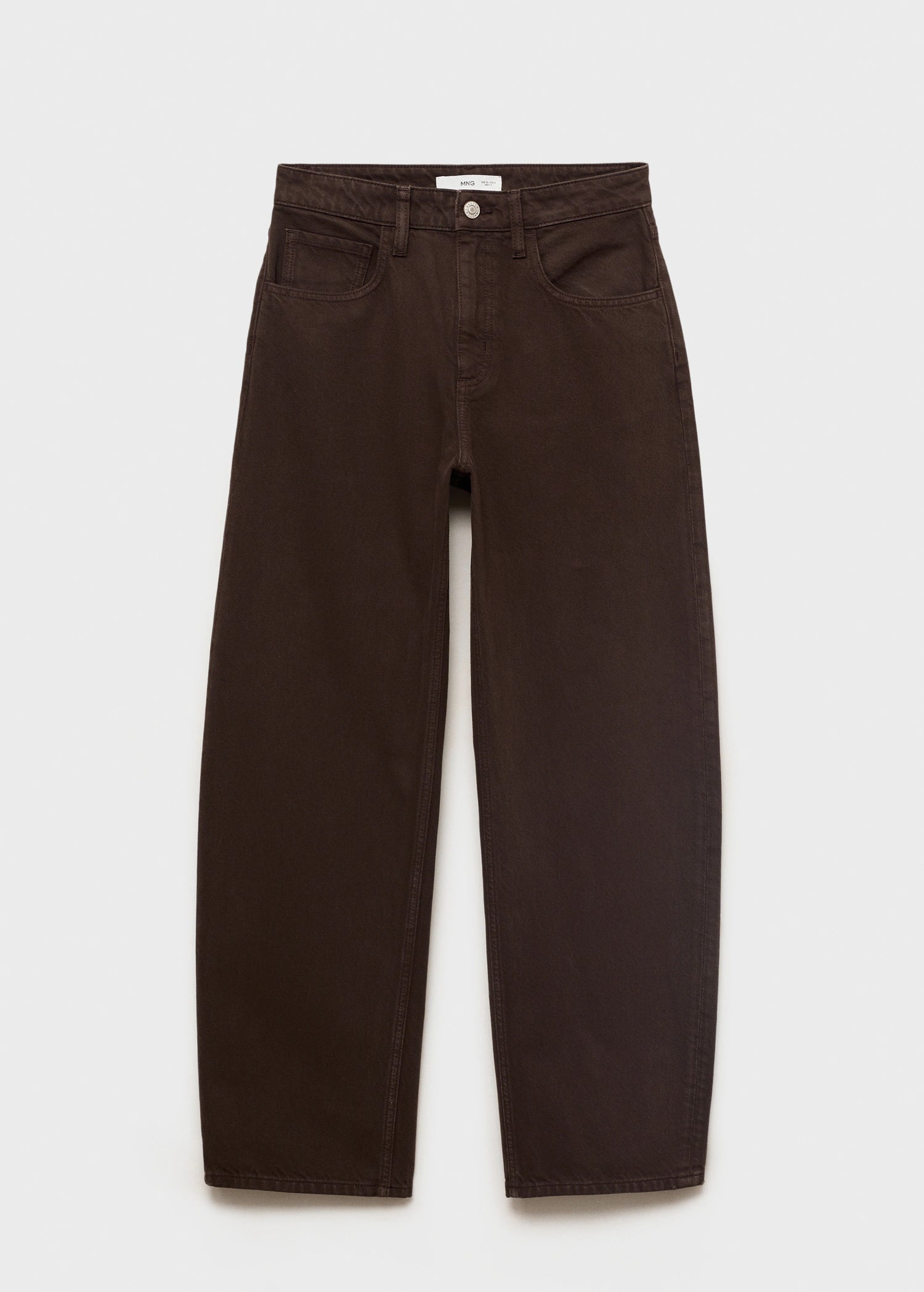 High Waisted Barrel Jeans