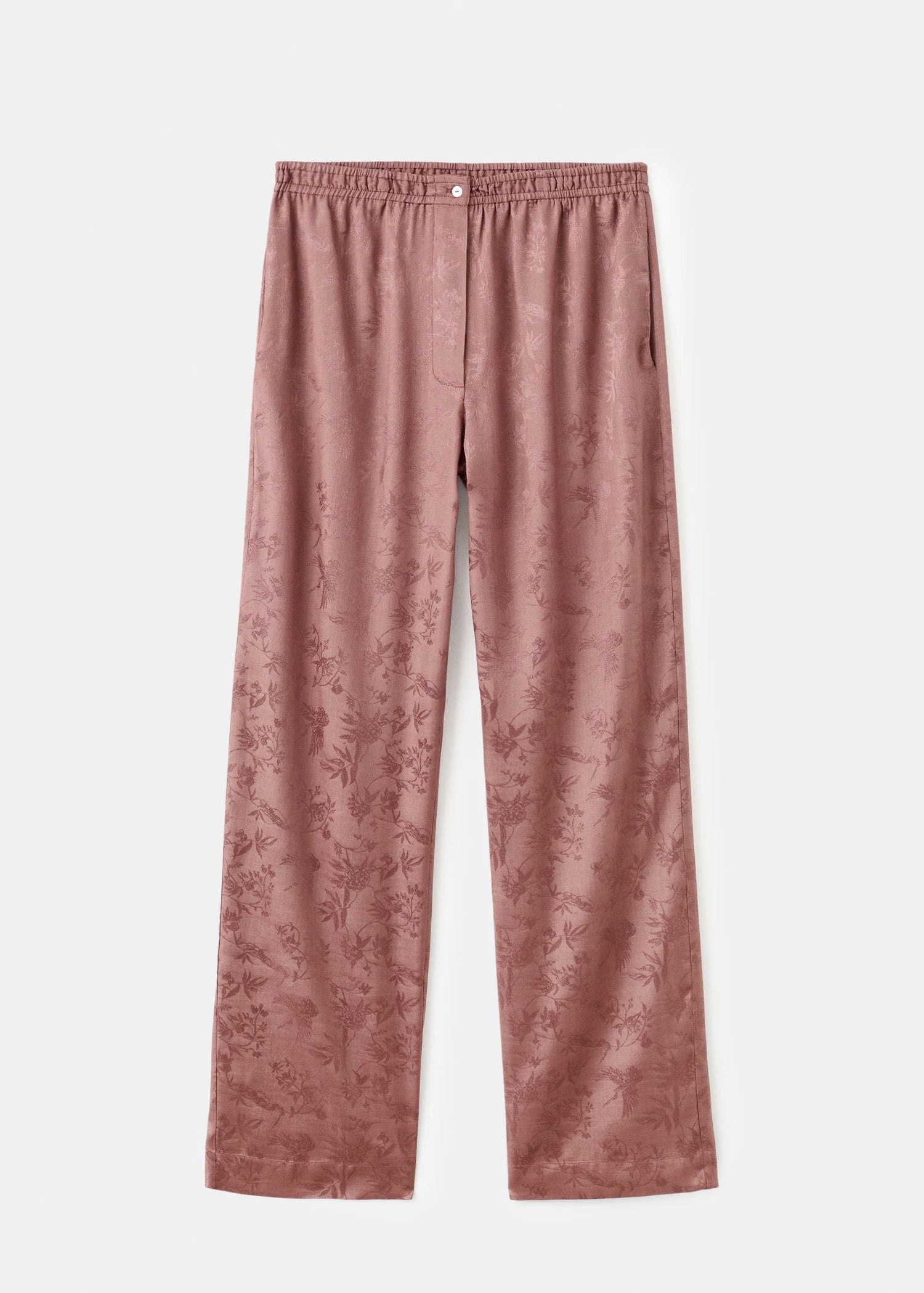Jacquard Satin Pyjama Trousers
