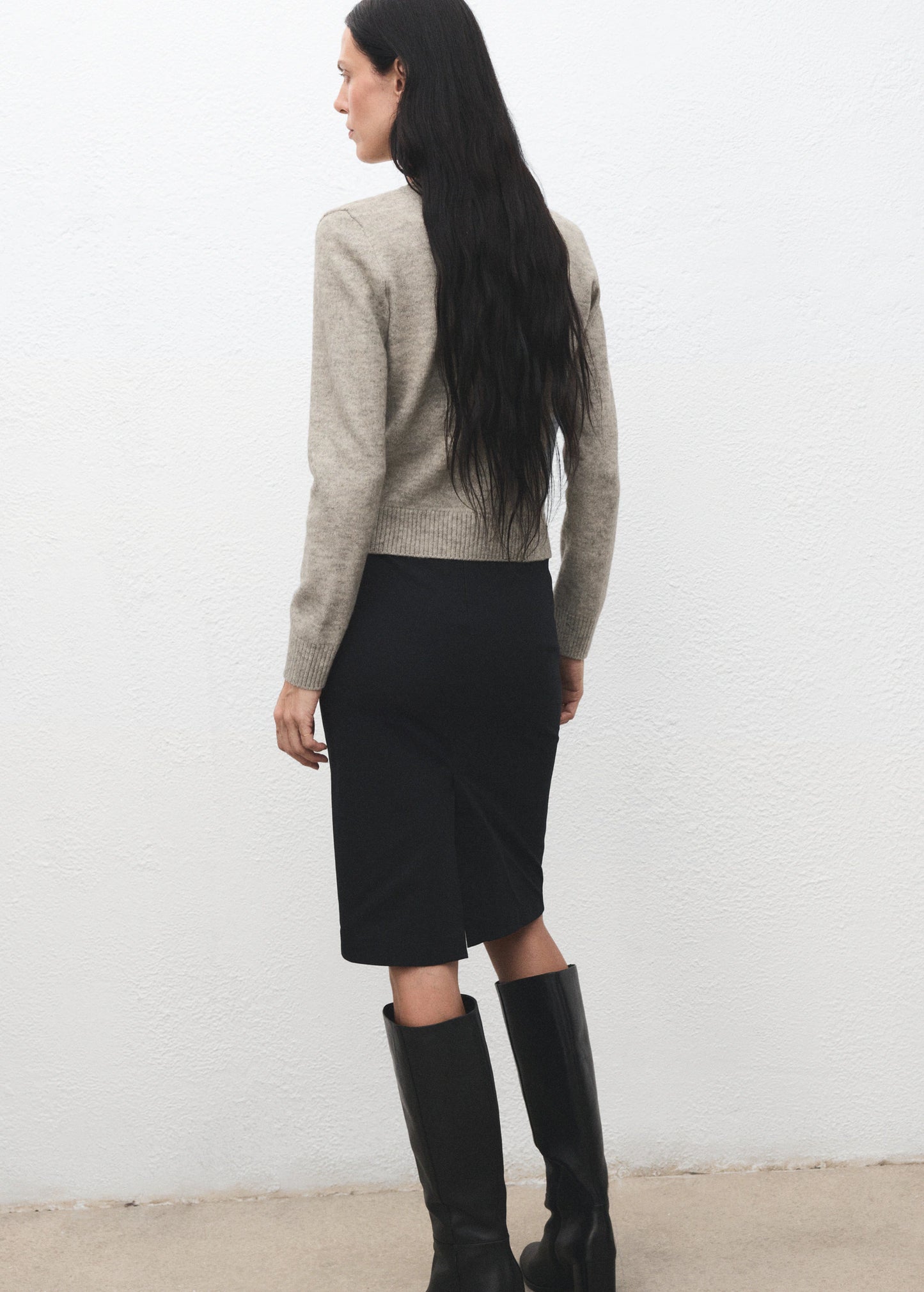 Knitted Button Cardigan